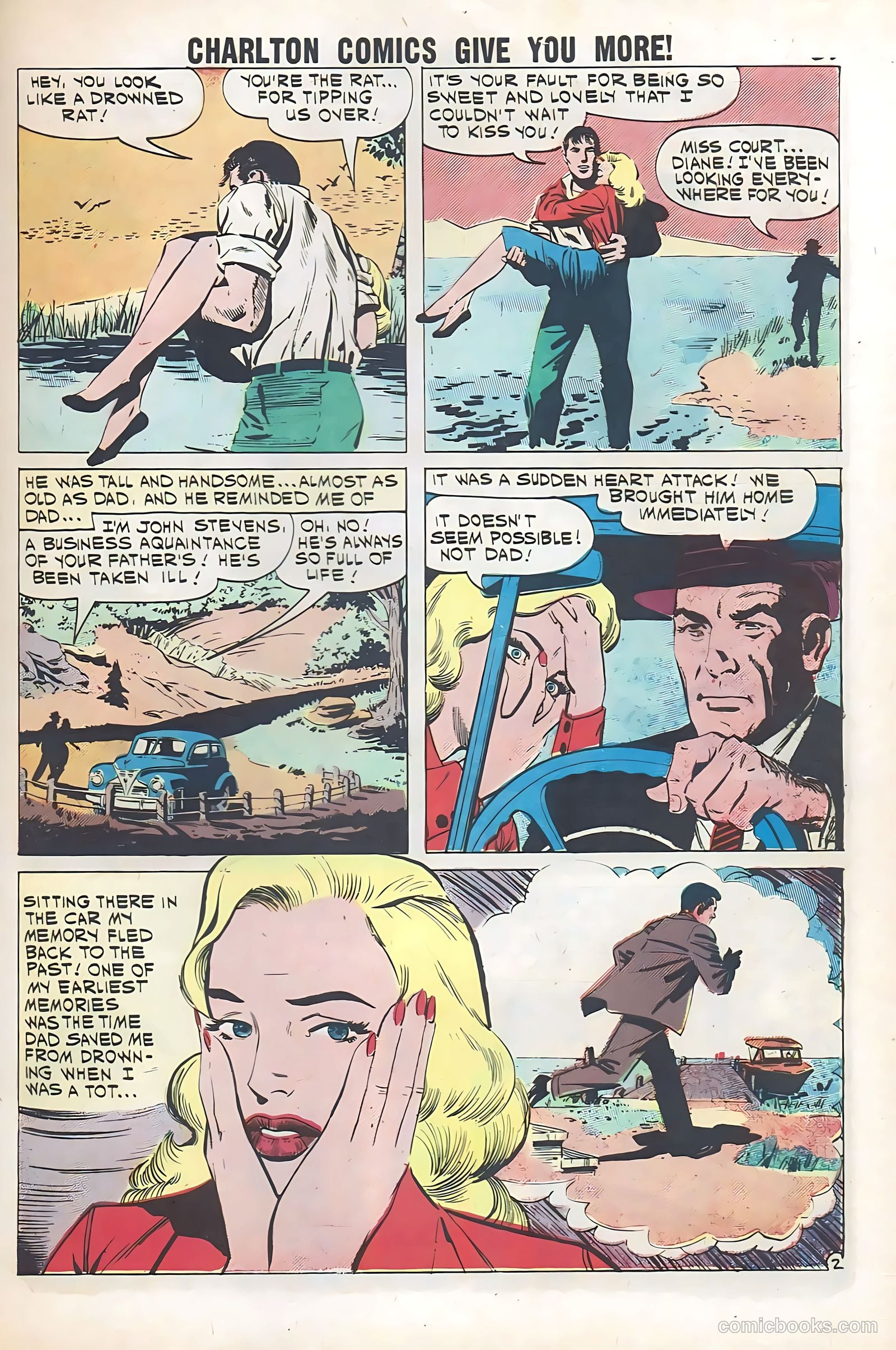 First Kiss #21 (1961) — page 27 of 36