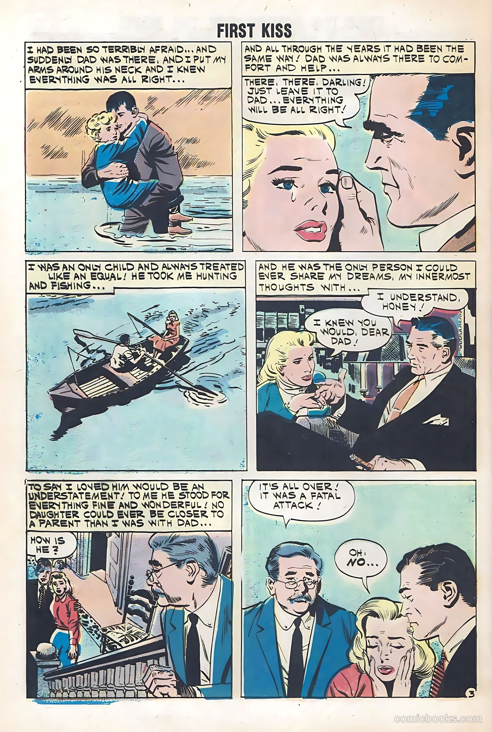 First Kiss #21 (1961) — page 28 of 36