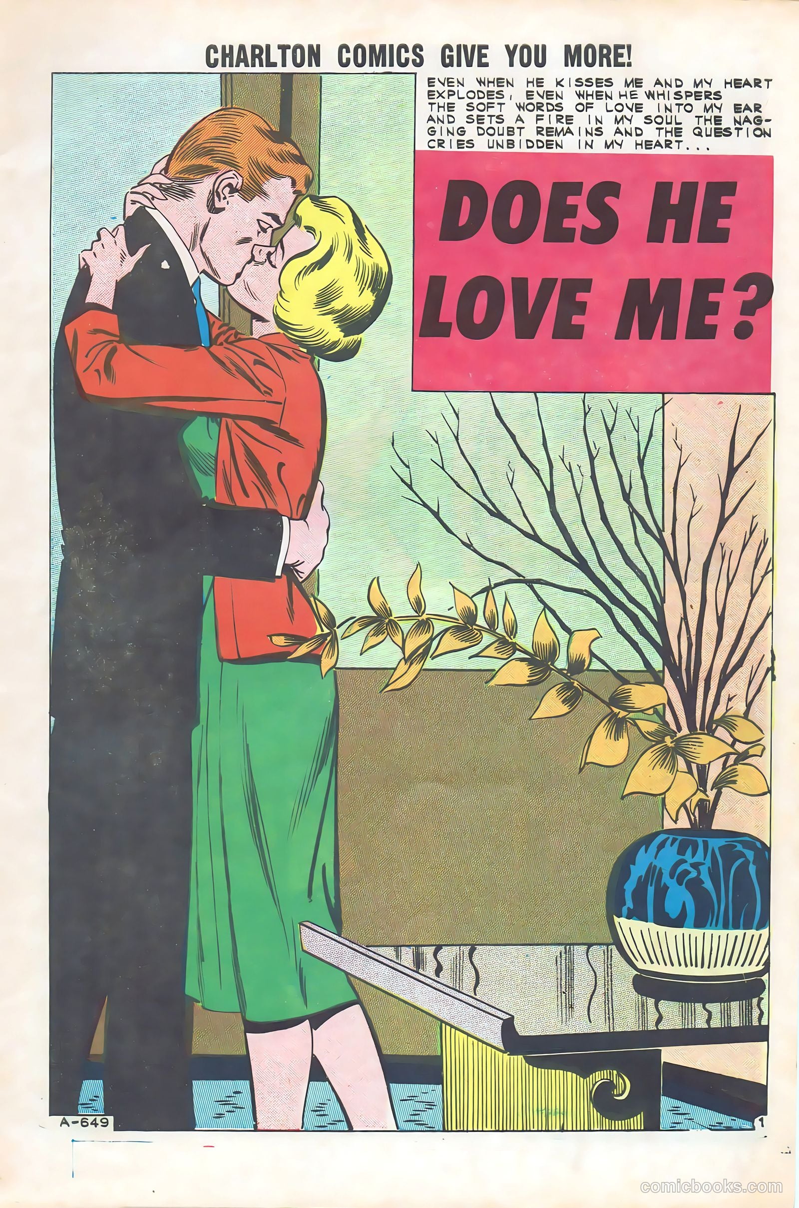 First Kiss #22 (1961) — page 3 of 36