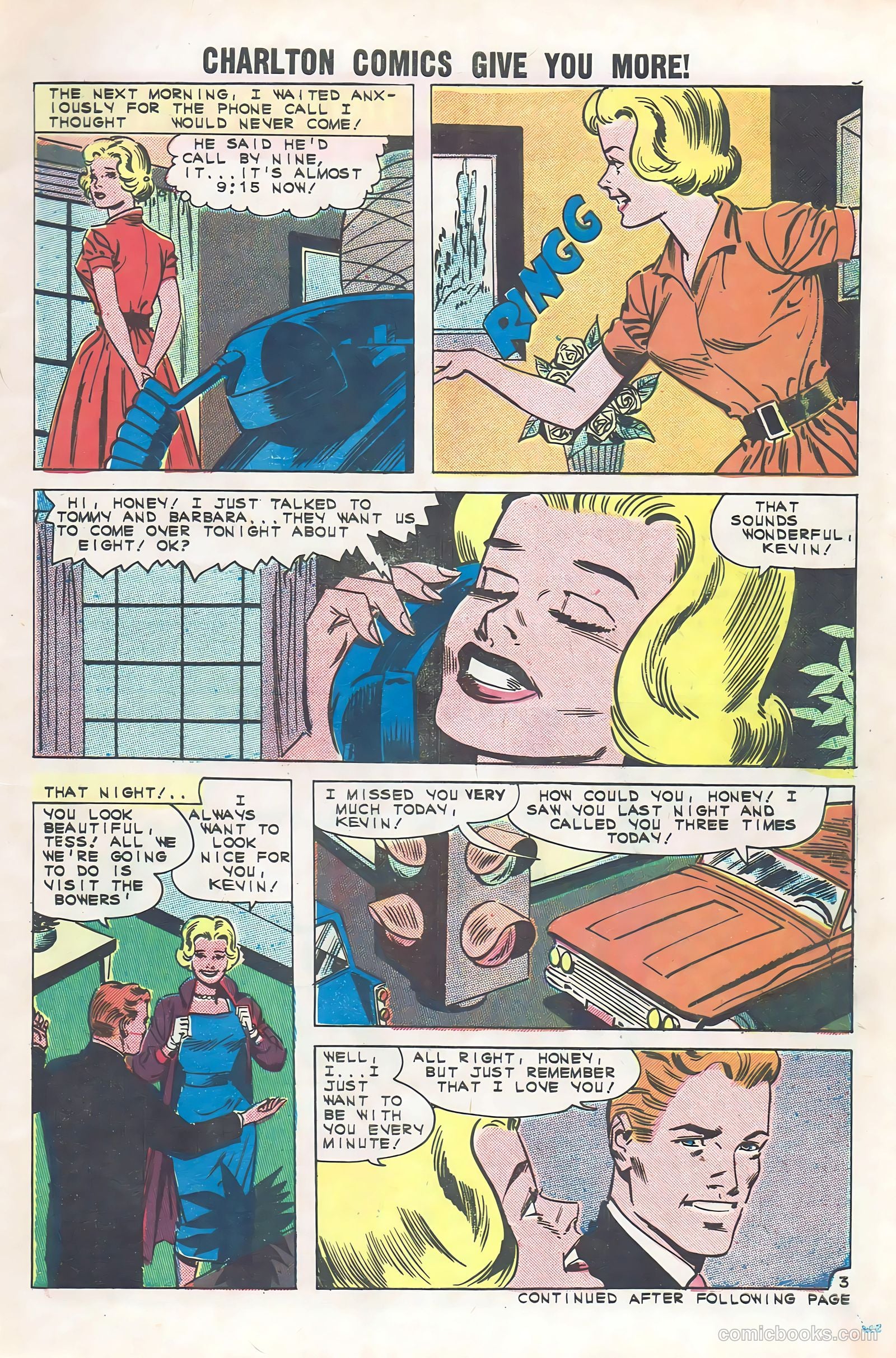 First Kiss #22 (1961) — page 5 of 36