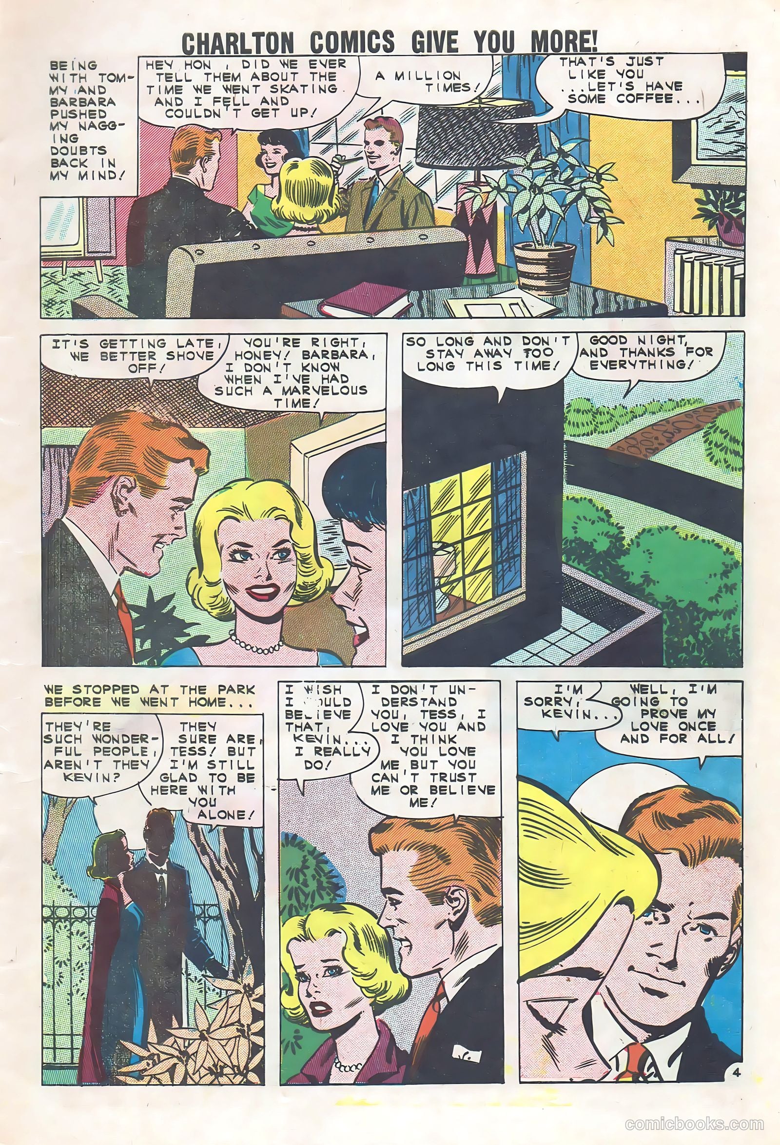 First Kiss #22 (1961) — page 7 of 36