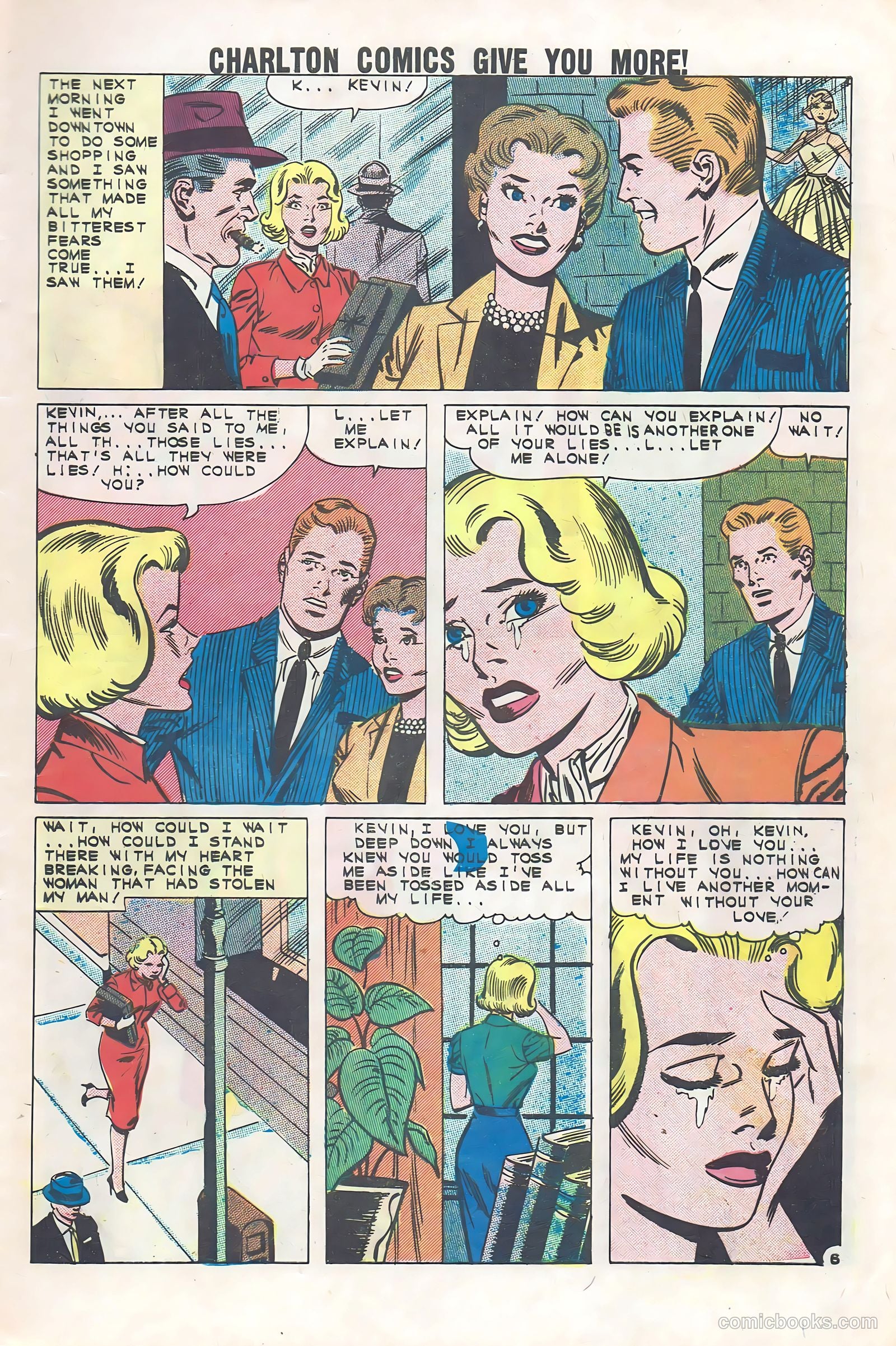 First Kiss #22 (1961) — page 9 of 36