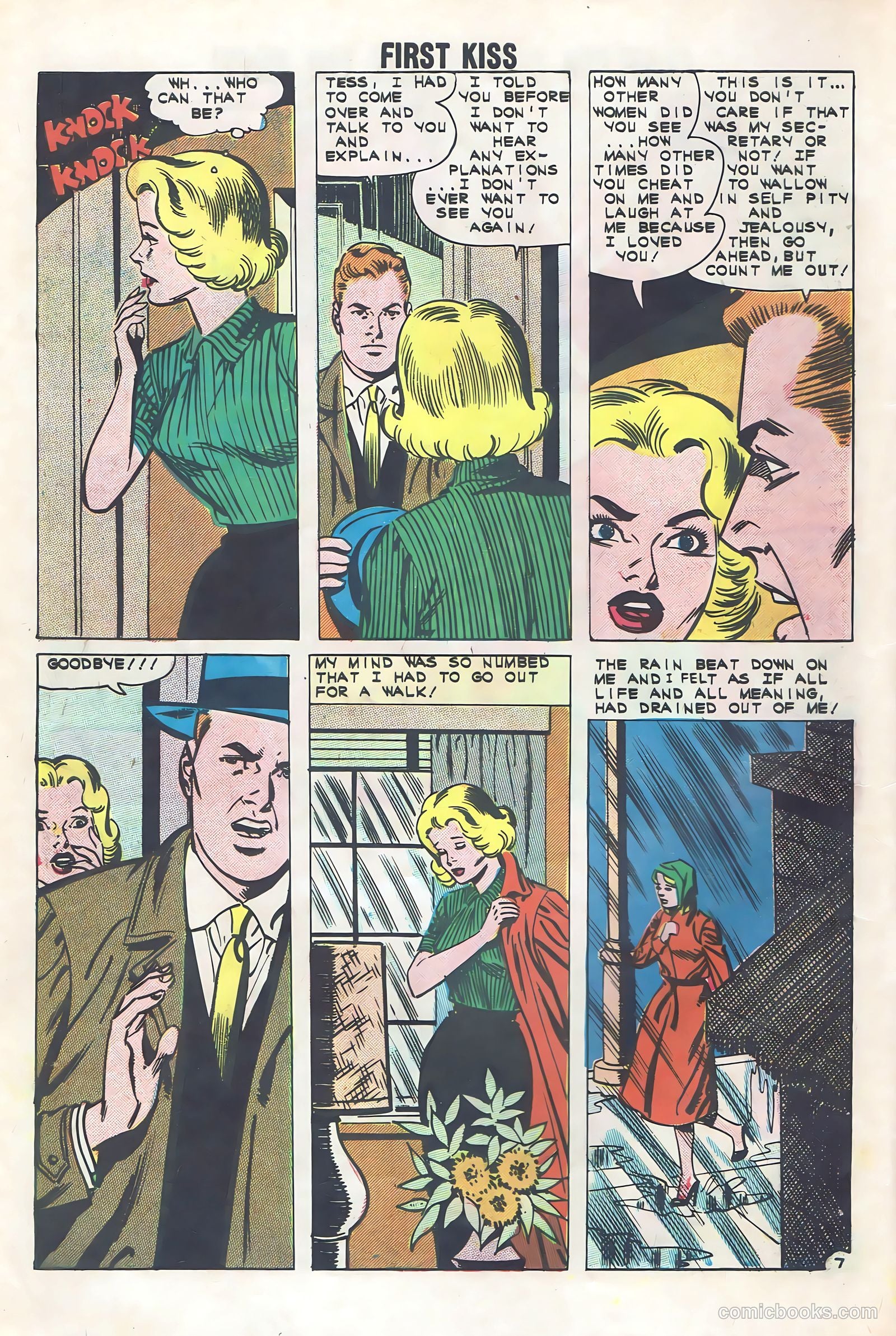 First Kiss #22 (1961) — page 10 of 36