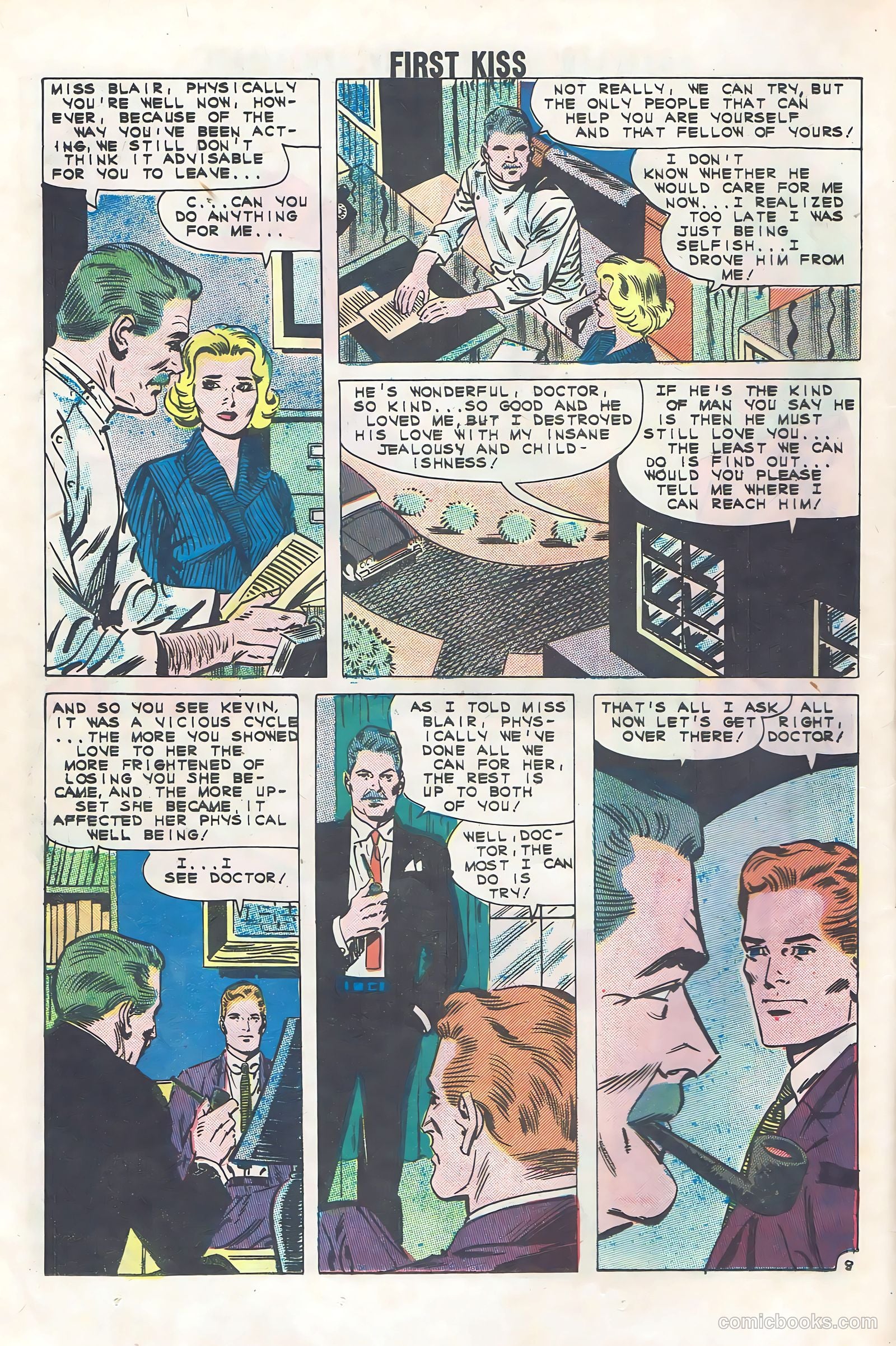 First Kiss #22 (1961) — page 12 of 36