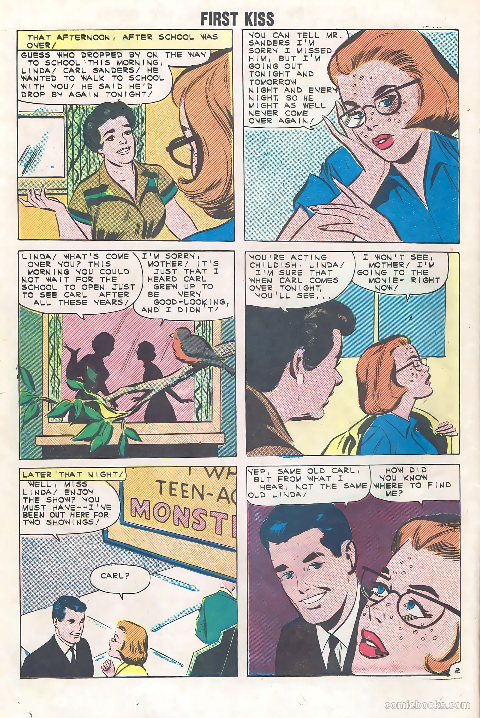First Kiss #22 (1961) — page 16 of 36