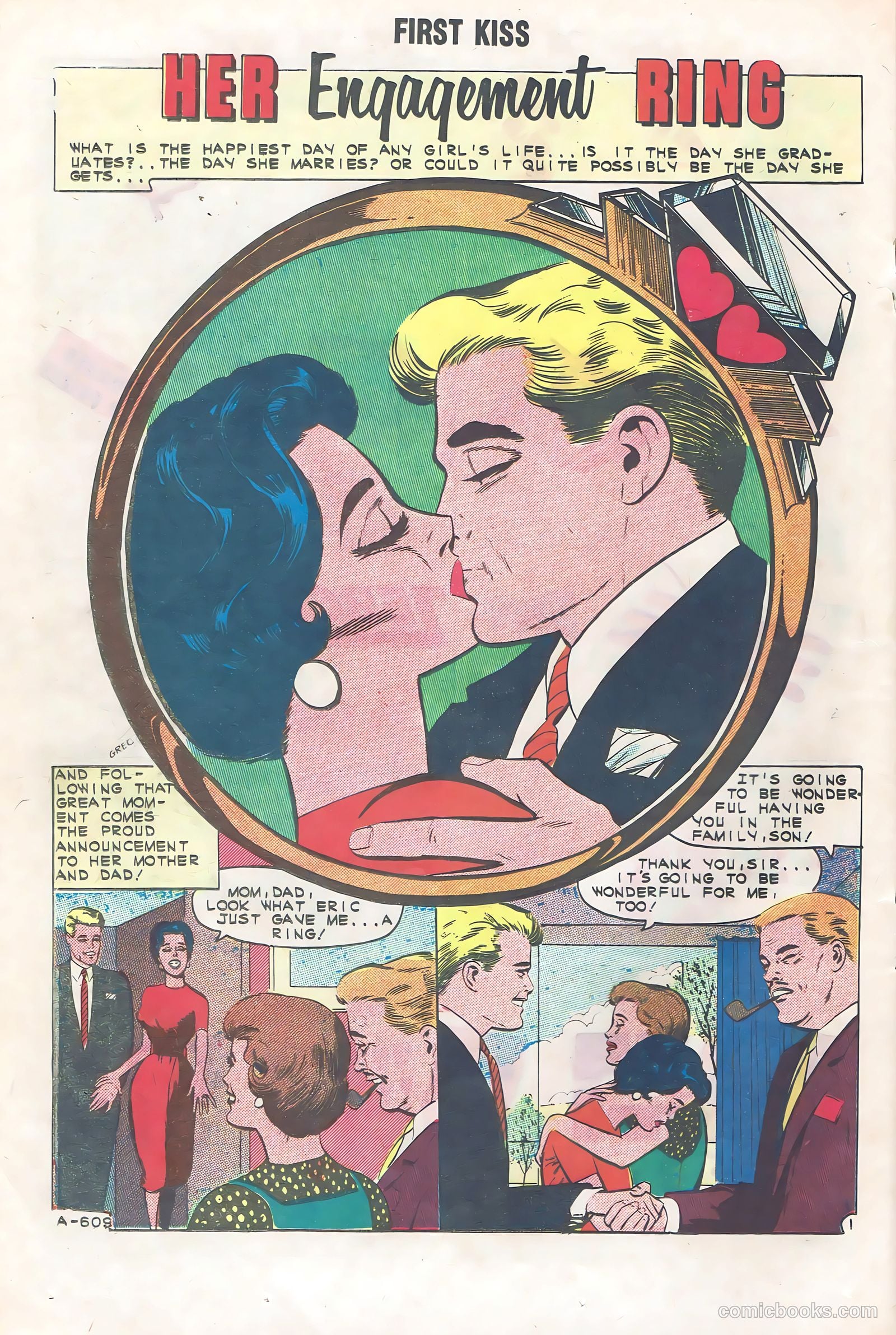 First Kiss #22 (1961) — page 20 of 36