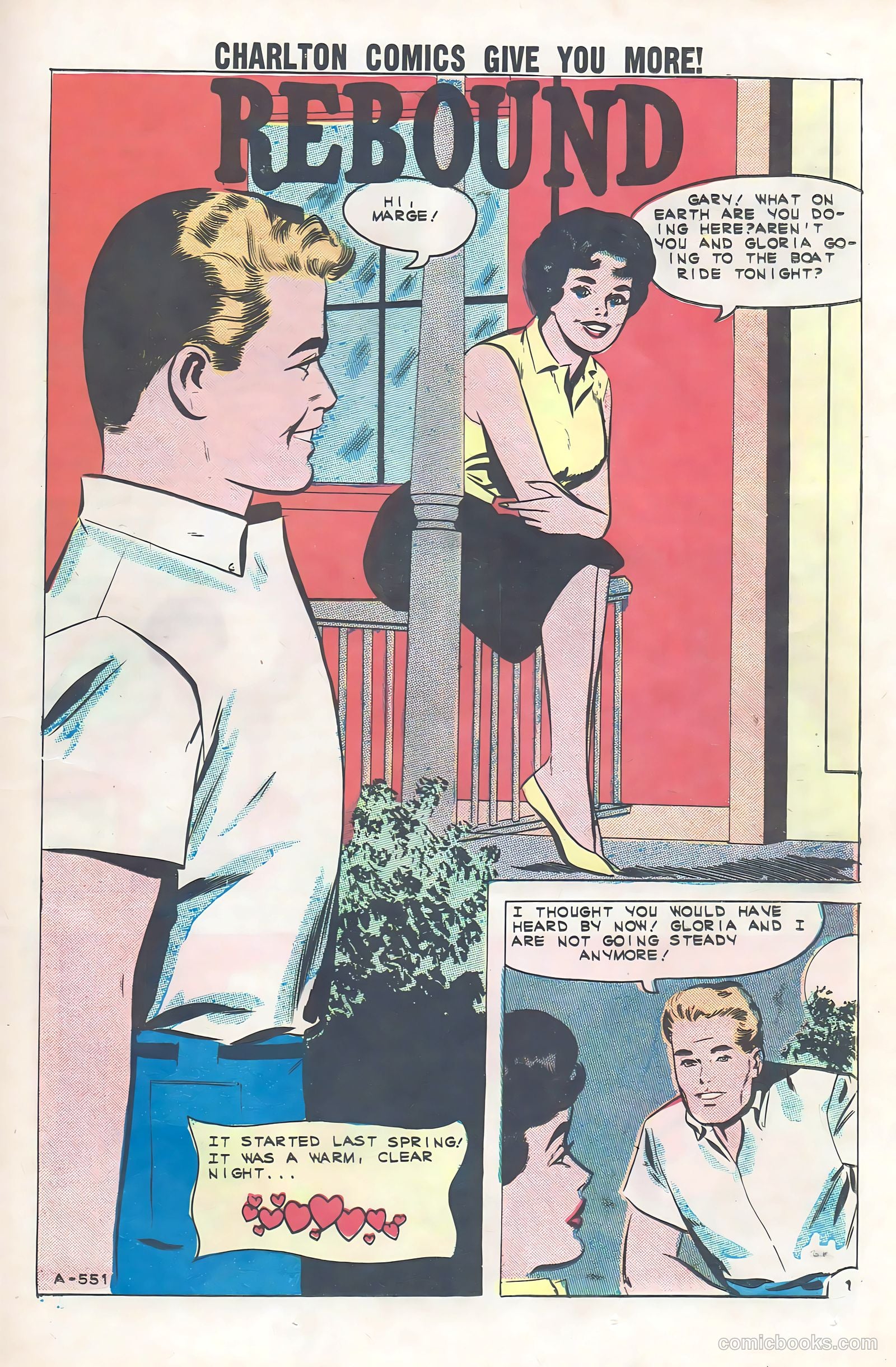 First Kiss #22 (1961) — page 25 of 36