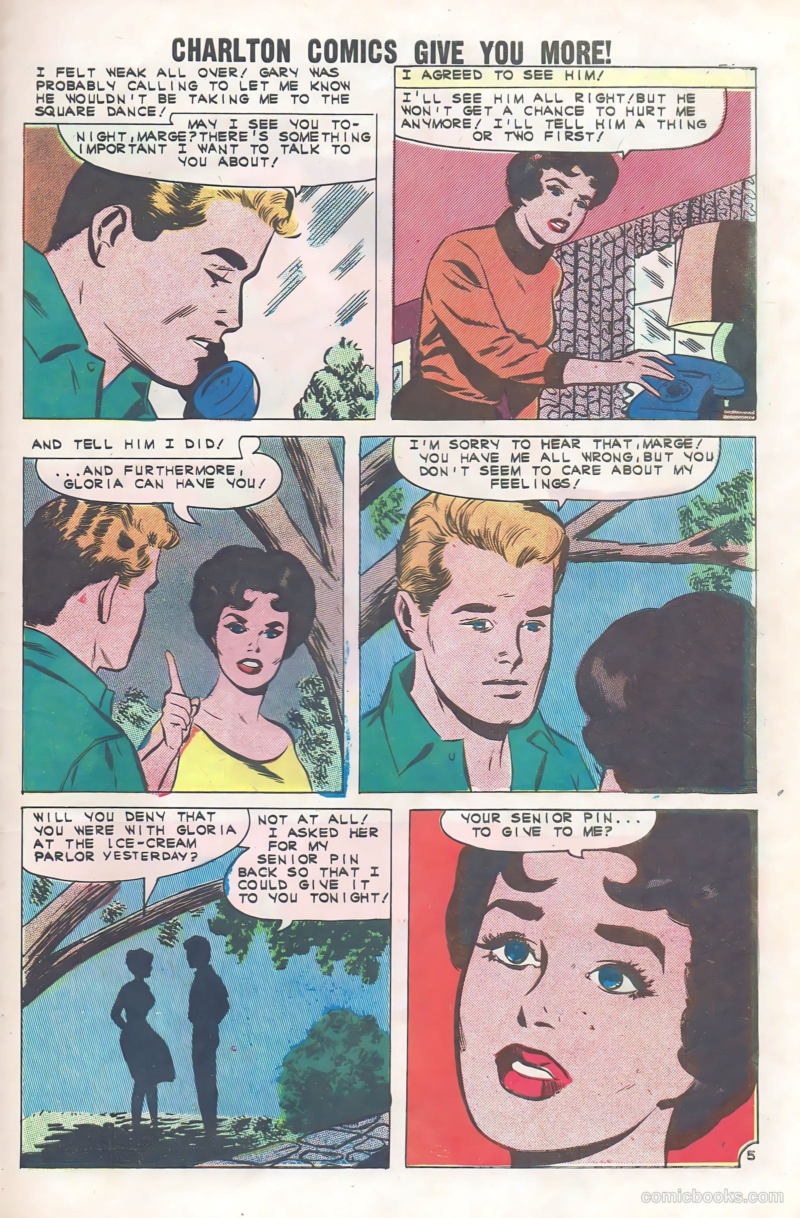 First Kiss #22 (1961) — page 29 of 36
