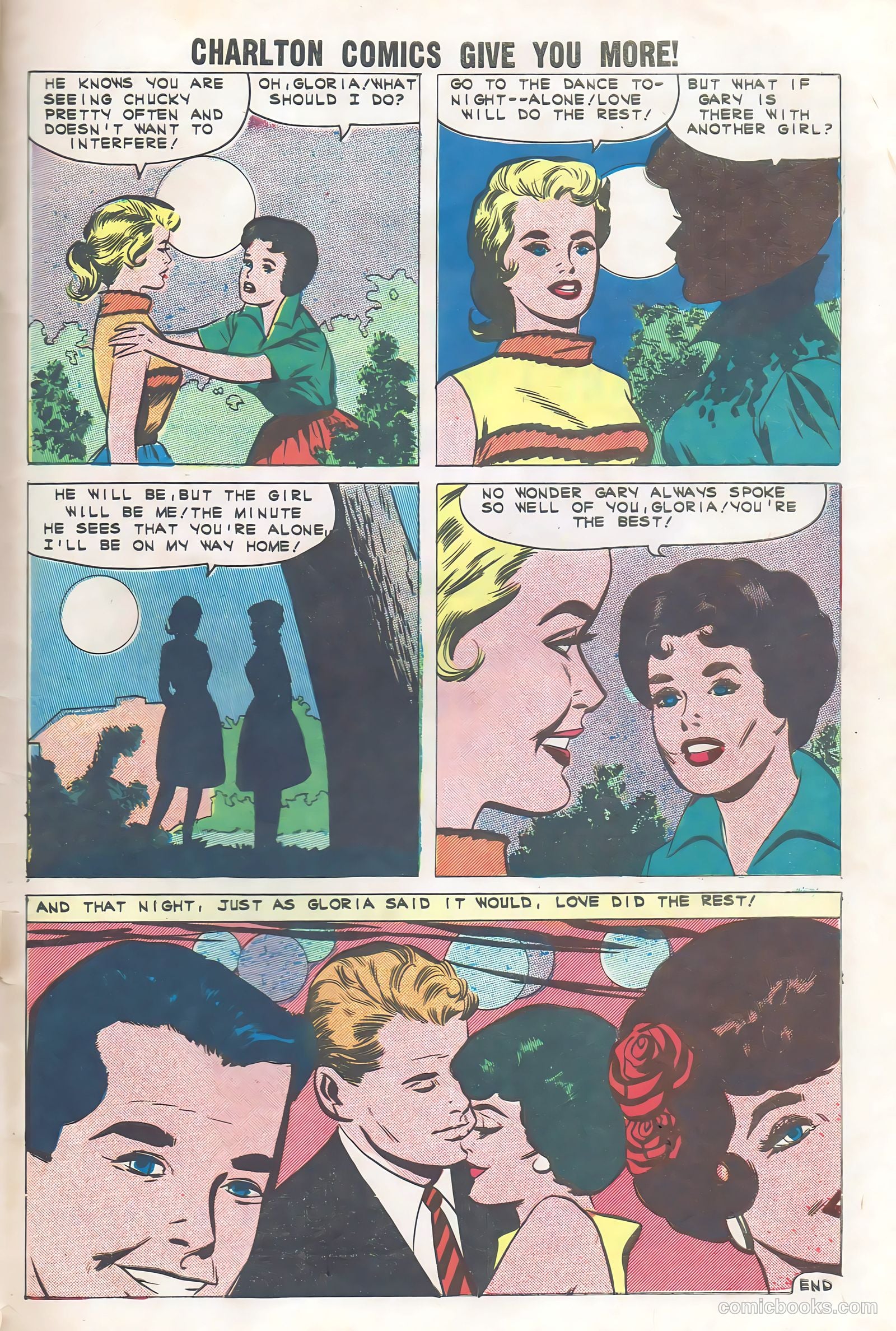 First Kiss #22 (1961) — page 33 of 36