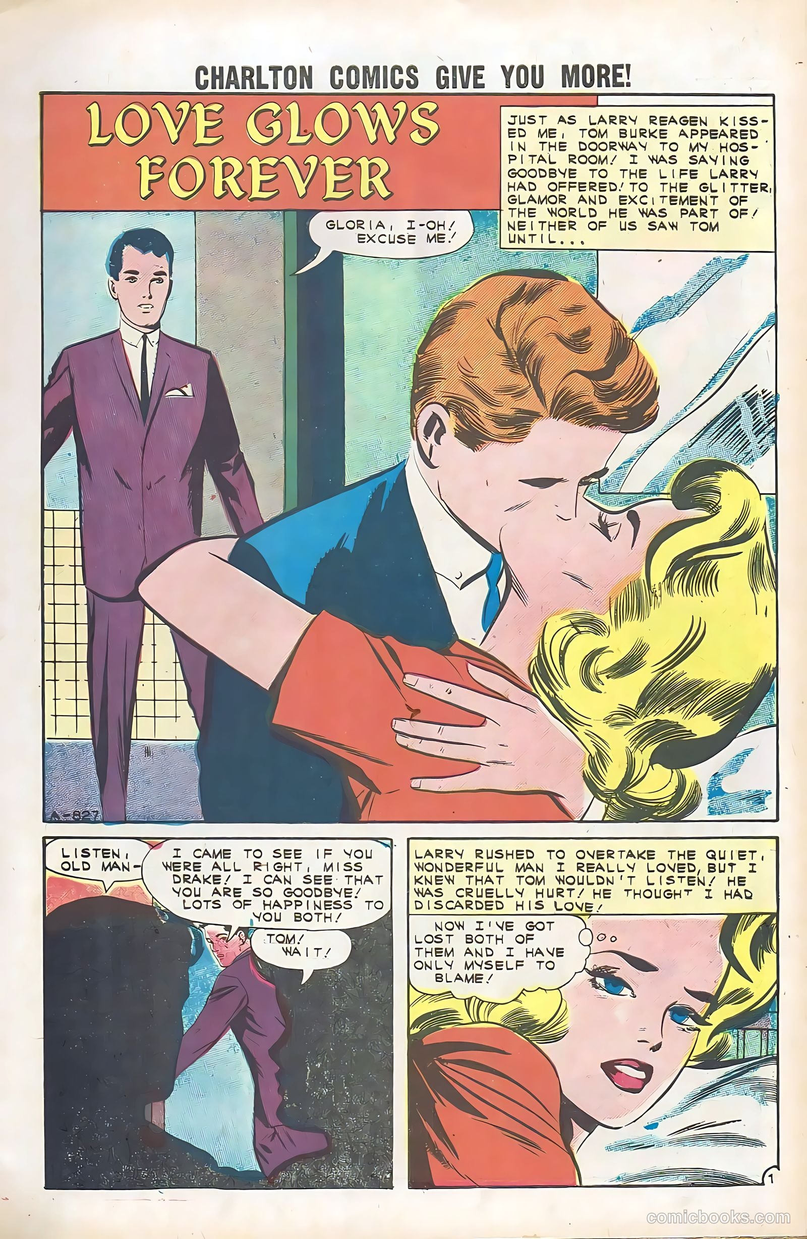 First Kiss #23 (1961) — page 3 of 36