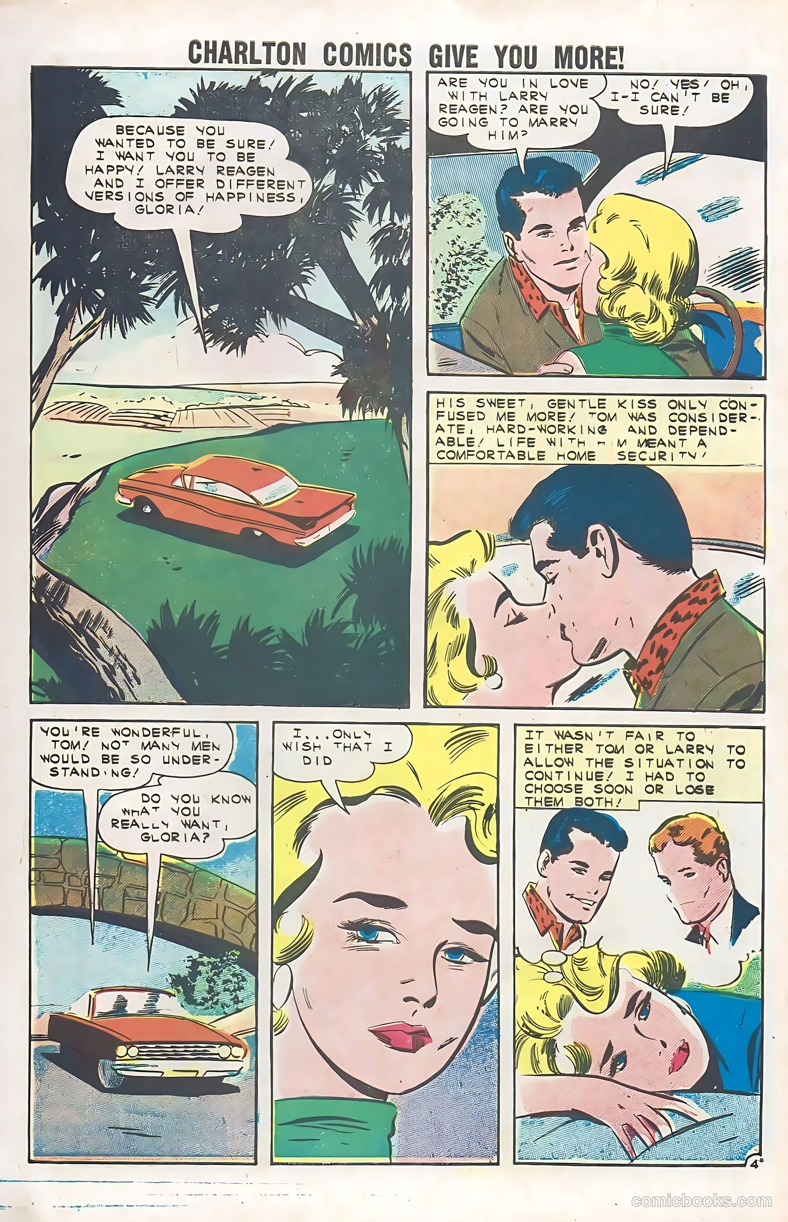 First Kiss #23 (1961) — page 7 of 36