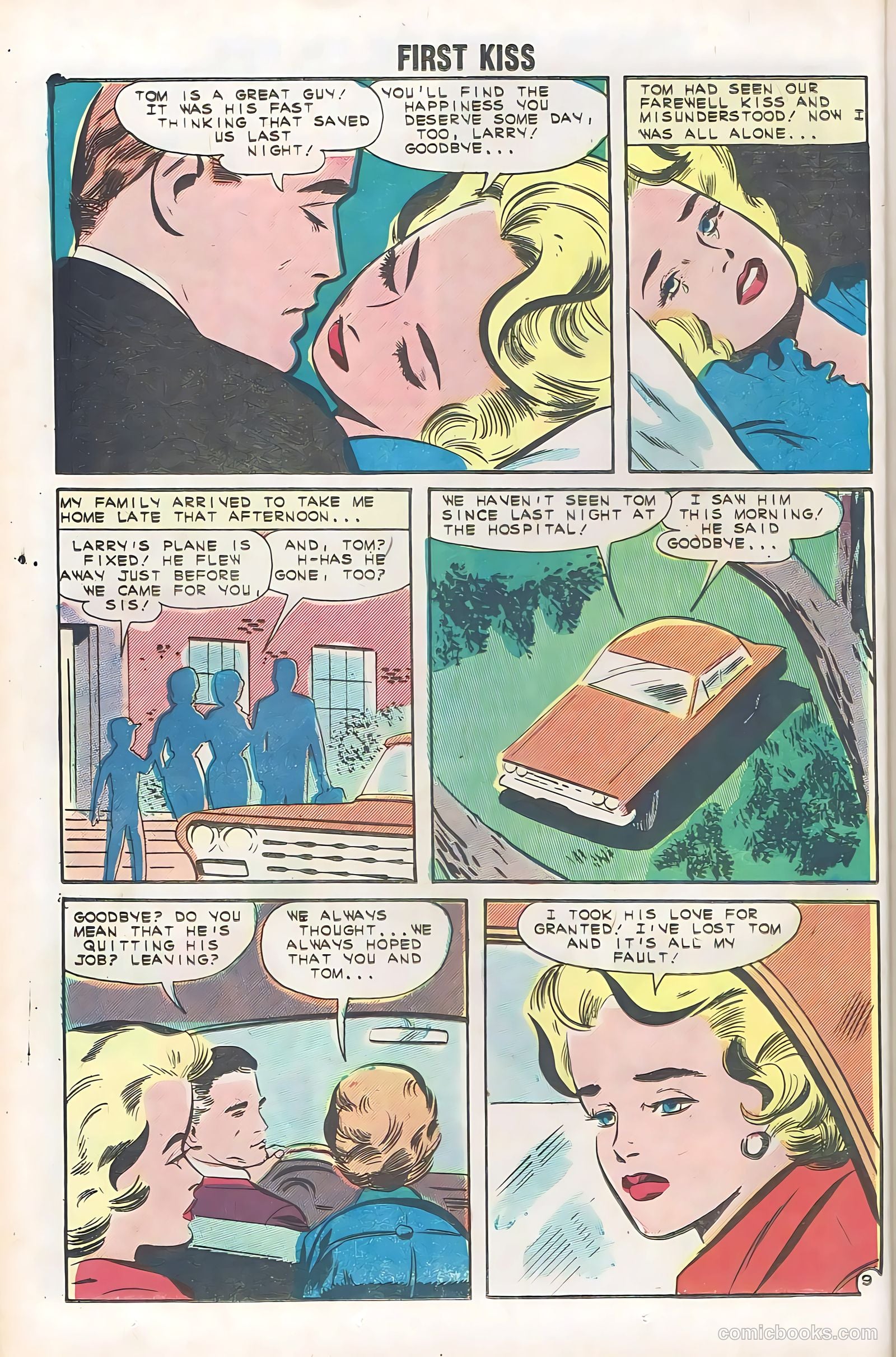 First Kiss #23 (1961) — page 12 of 36