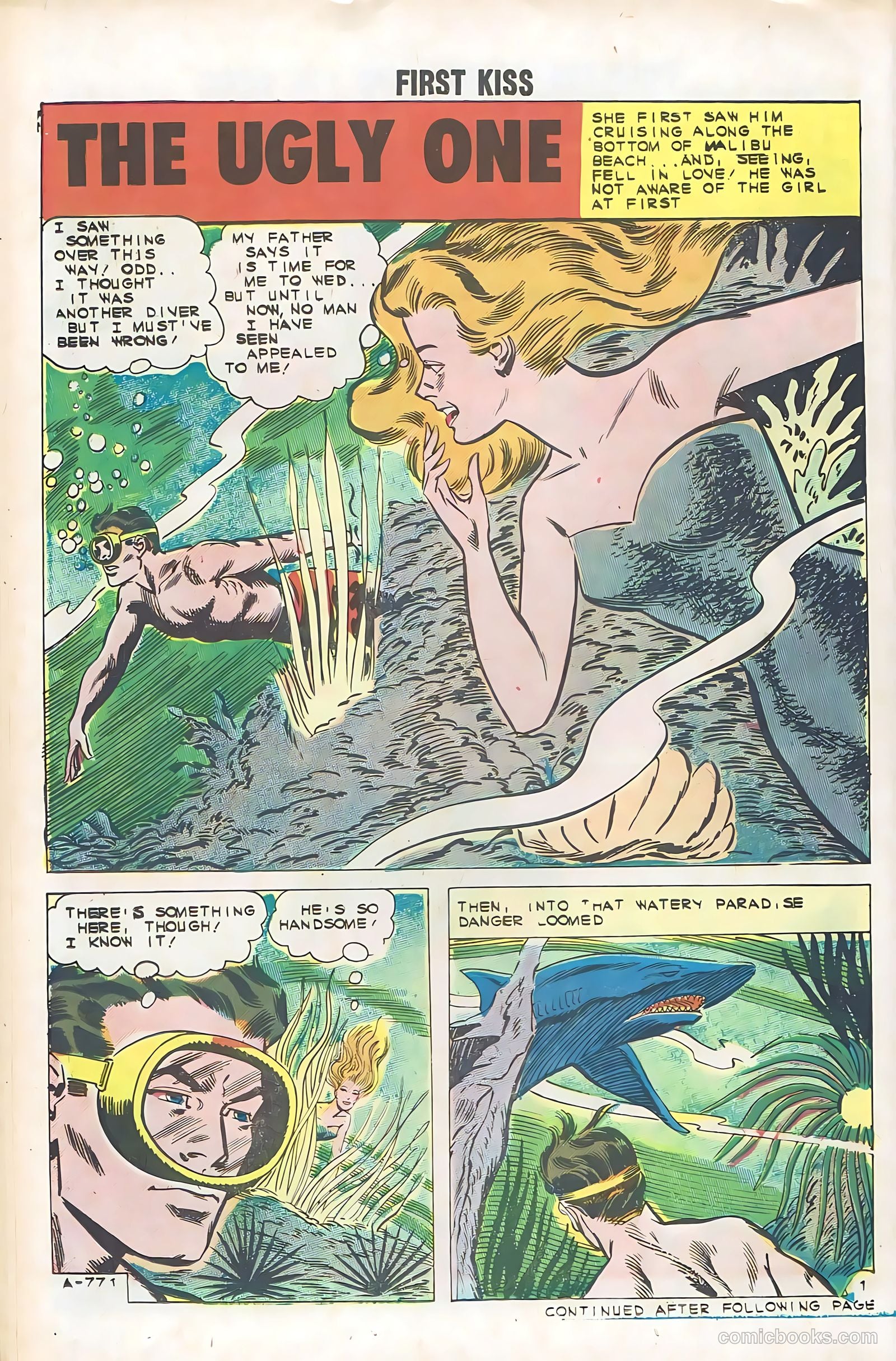 First Kiss #23 (1961) — page 14 of 36