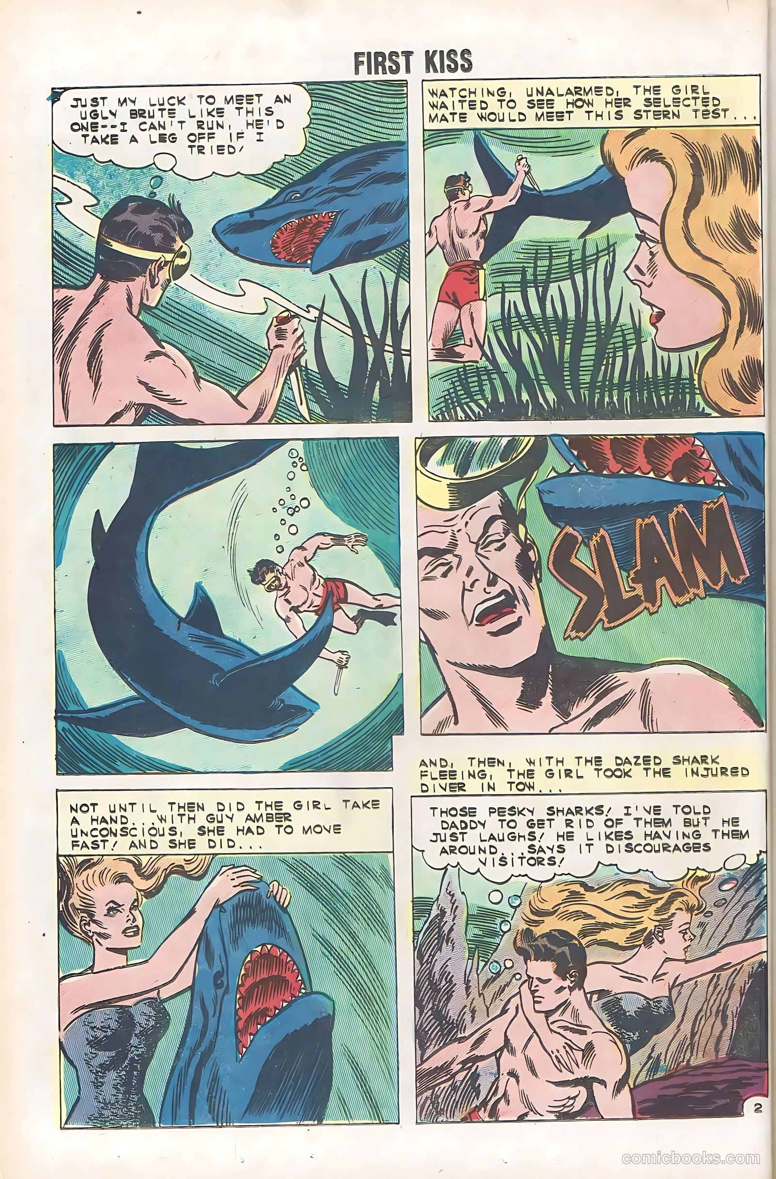First Kiss #23 (1961) — page 16 of 36