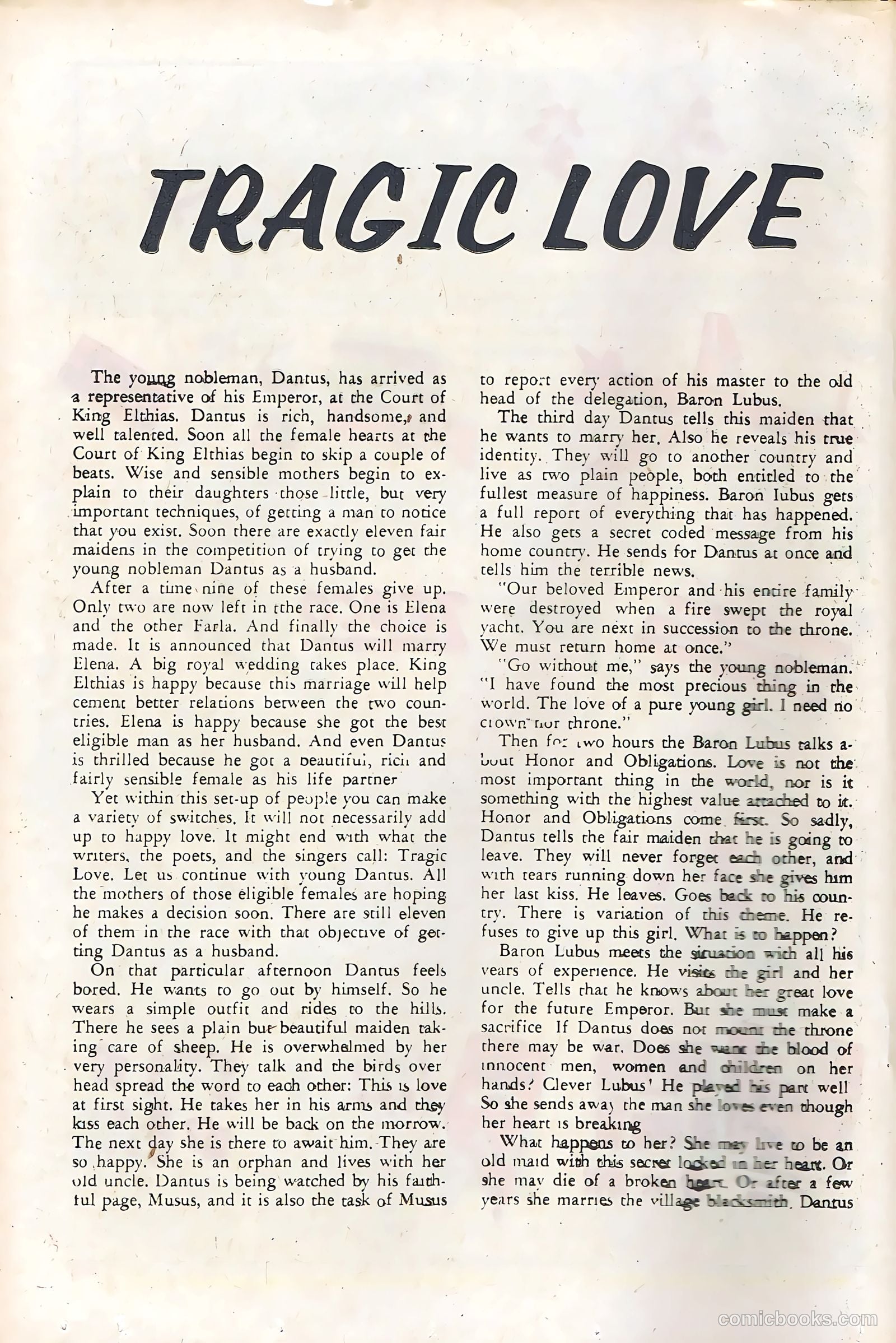 First Kiss #23 (1961) — page 20 of 36