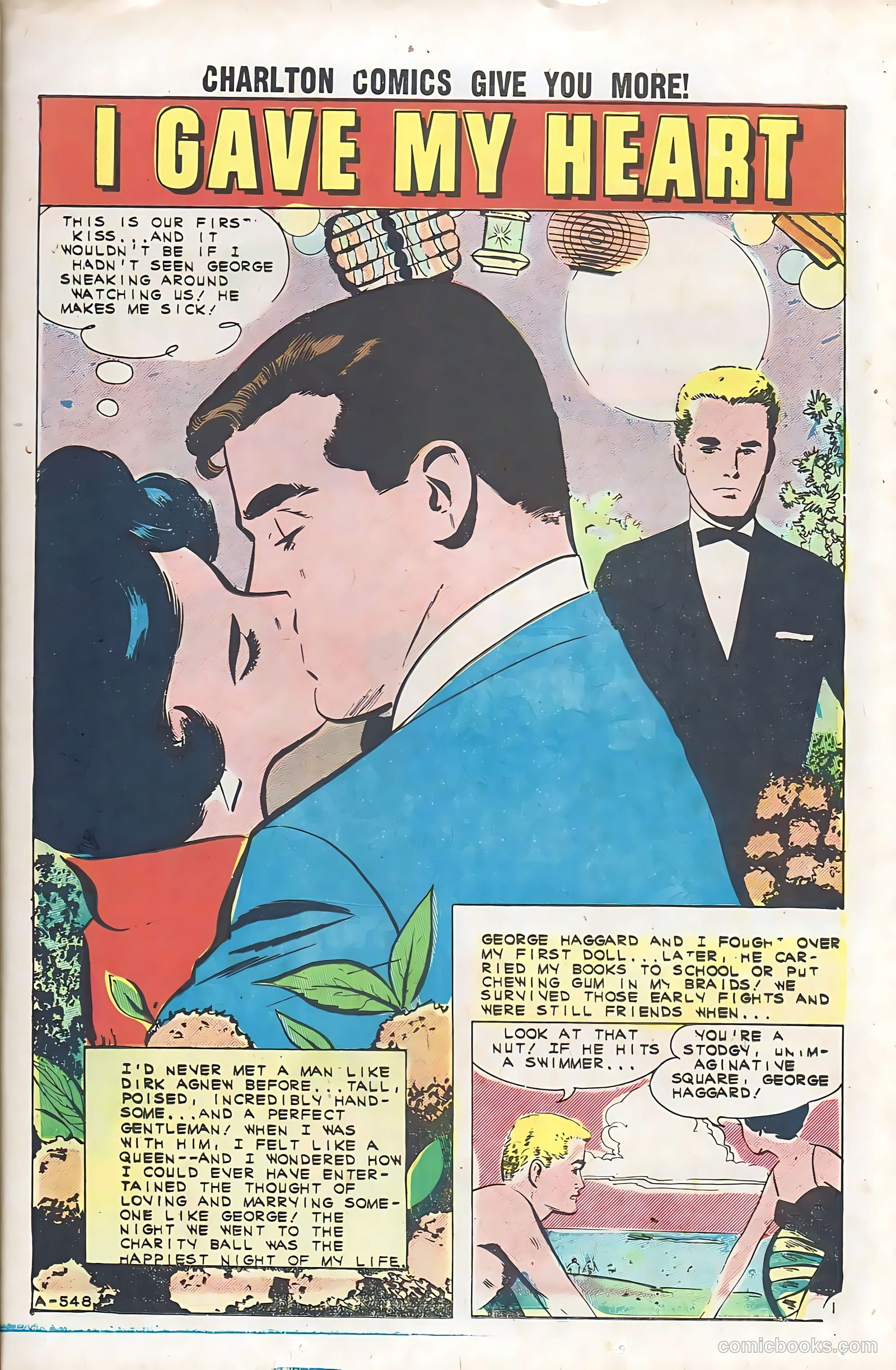 First Kiss #23 (1961) — page 23 of 36