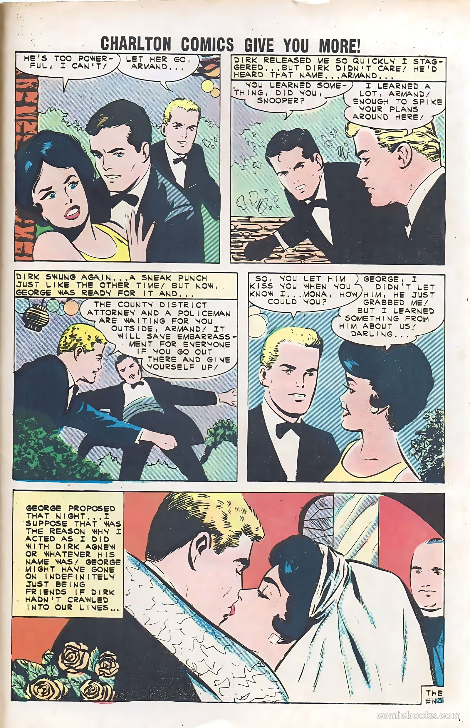 First Kiss #23 (1961) — page 33 of 36