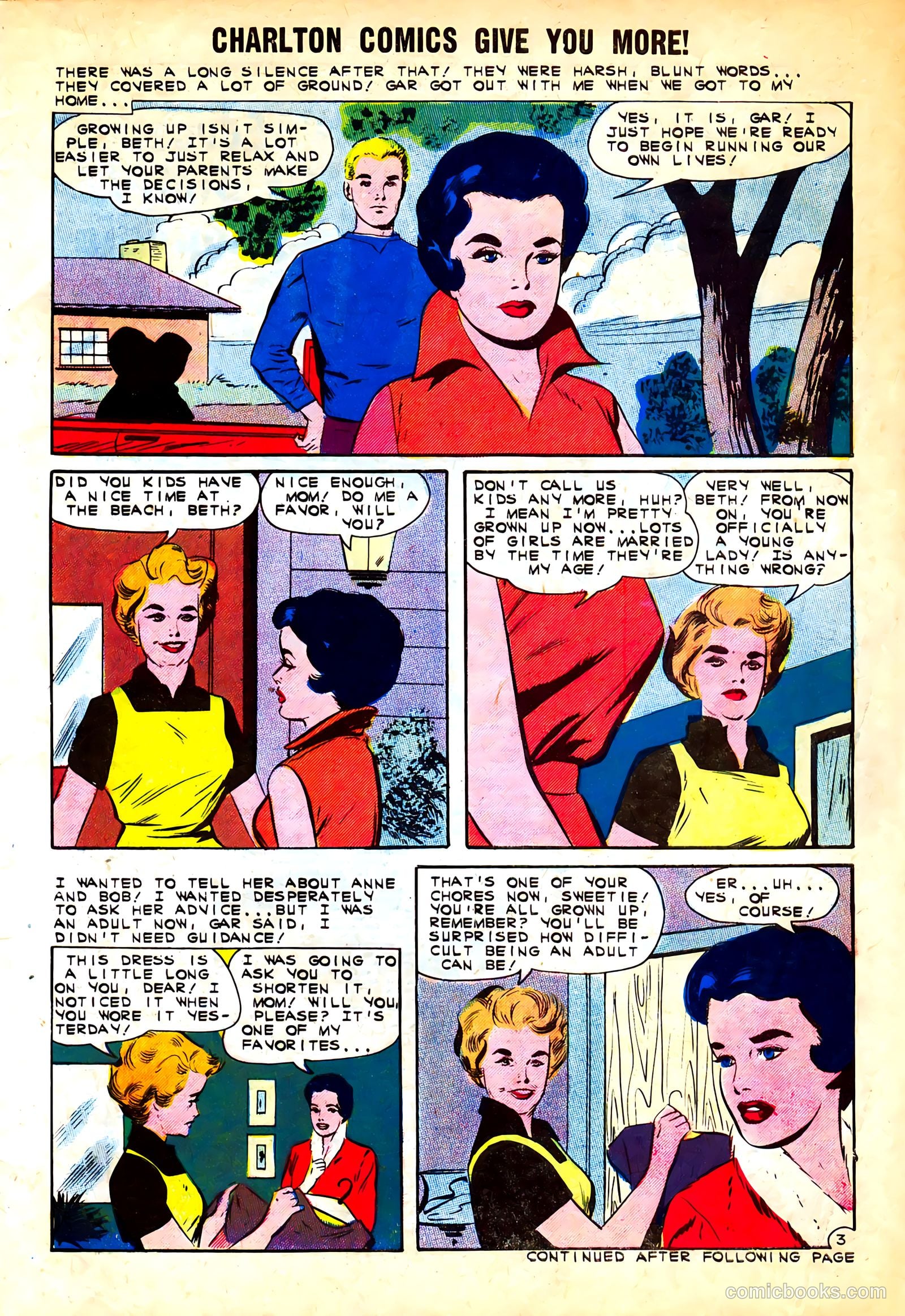 First Kiss #24 (1962) — page 5 of 36