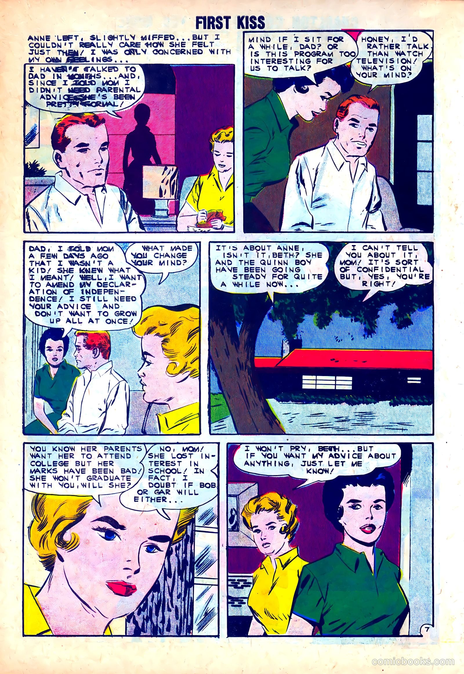 First Kiss #24 (1962) — page 10 of 36
