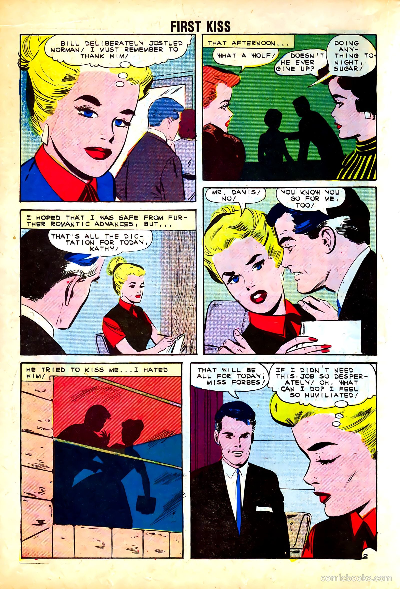 First Kiss #24 (1962) — page 16 of 36