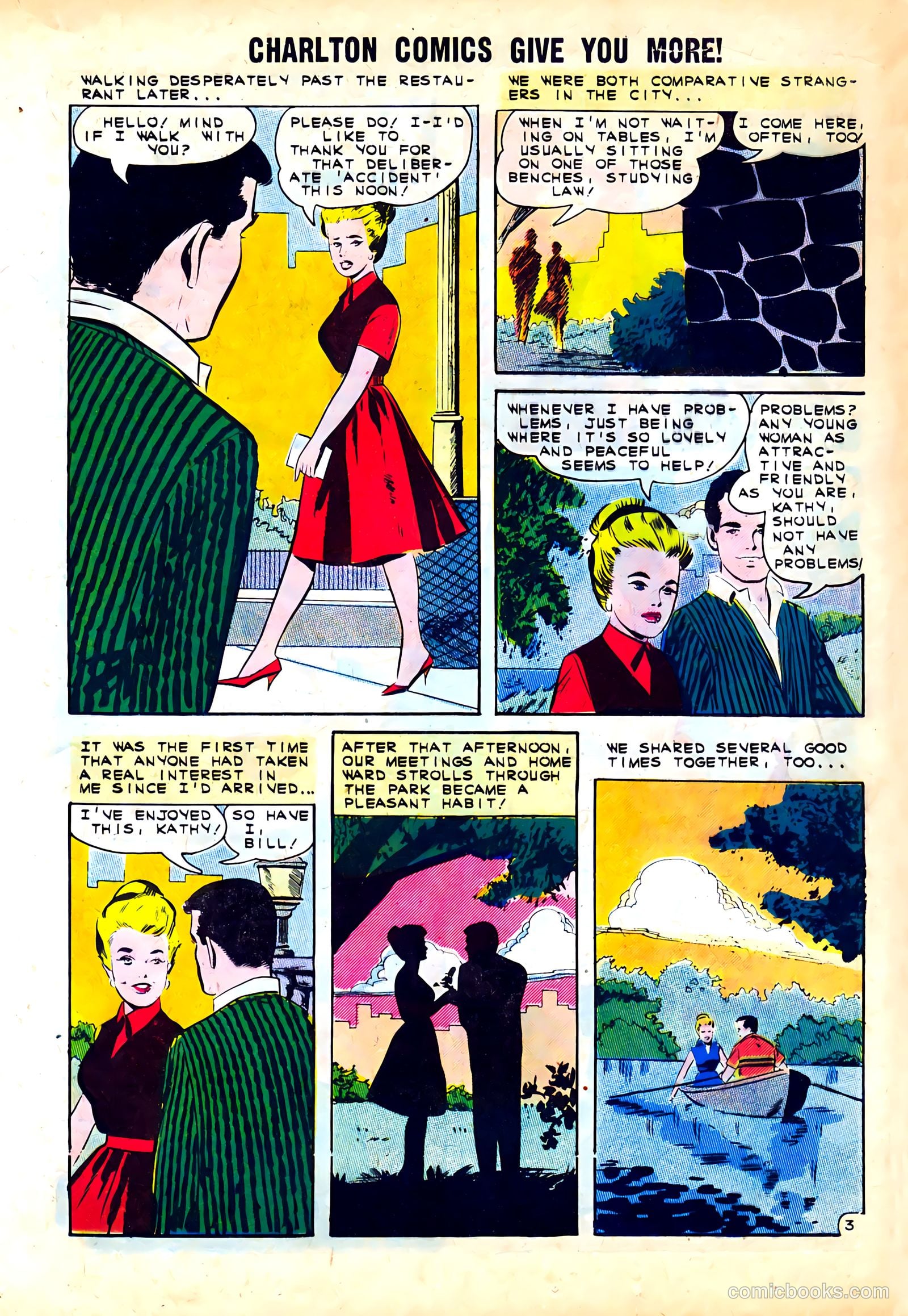 First Kiss #24 (1962) — page 17 of 36