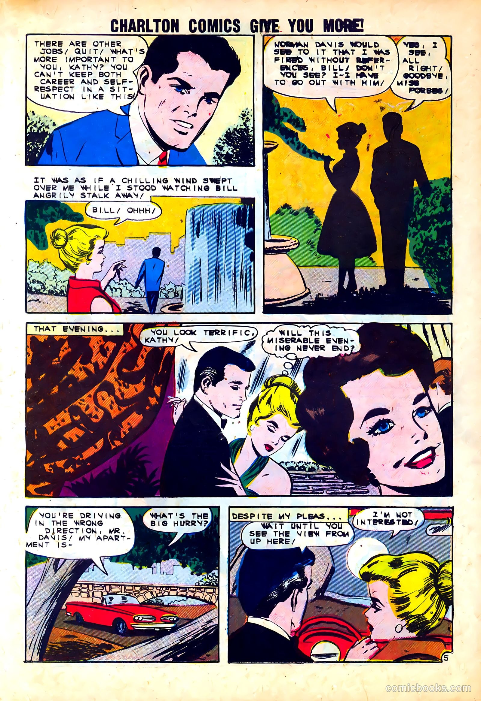 First Kiss #24 (1962) — page 19 of 36