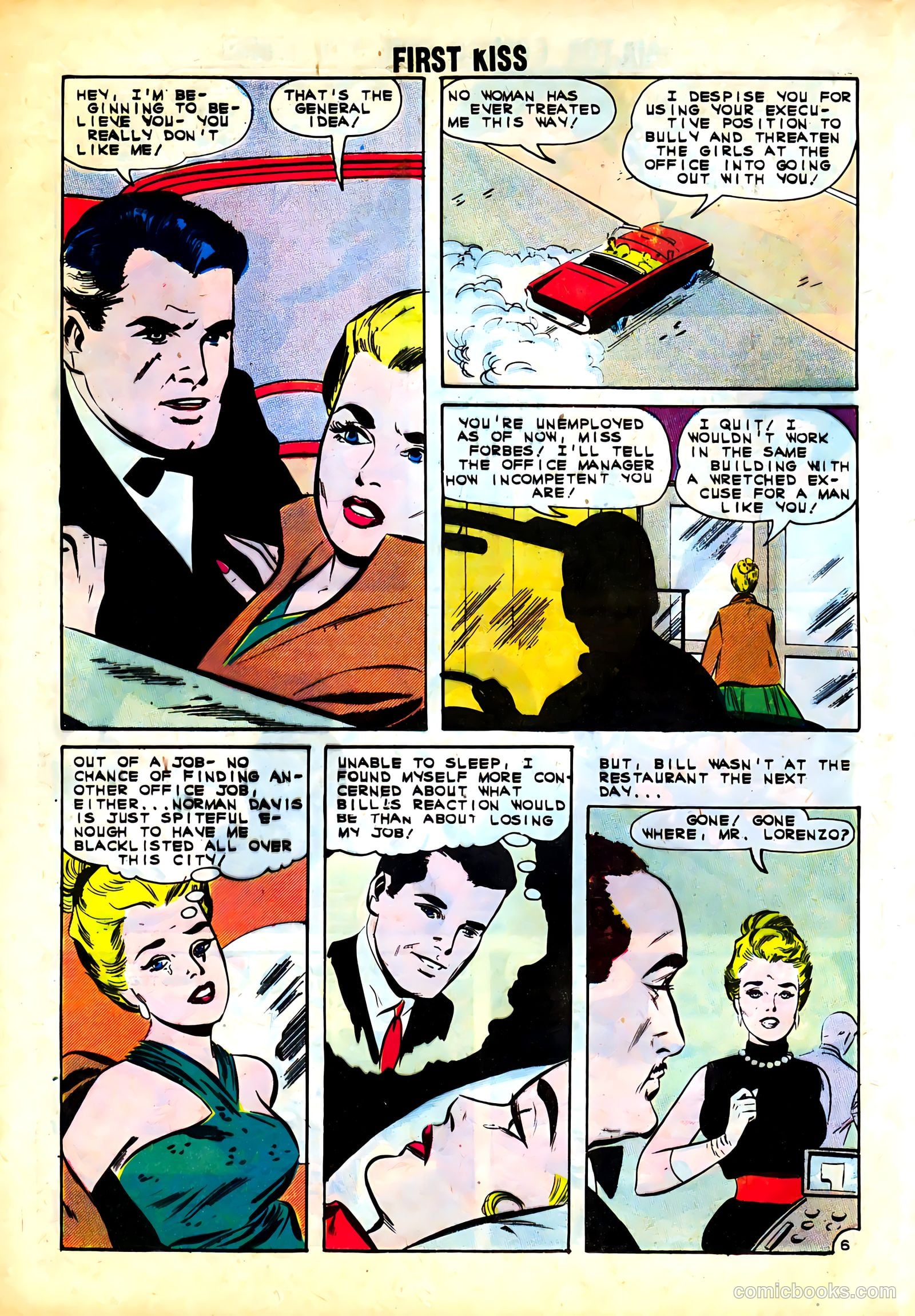 First Kiss #24 (1962) — page 20 of 36