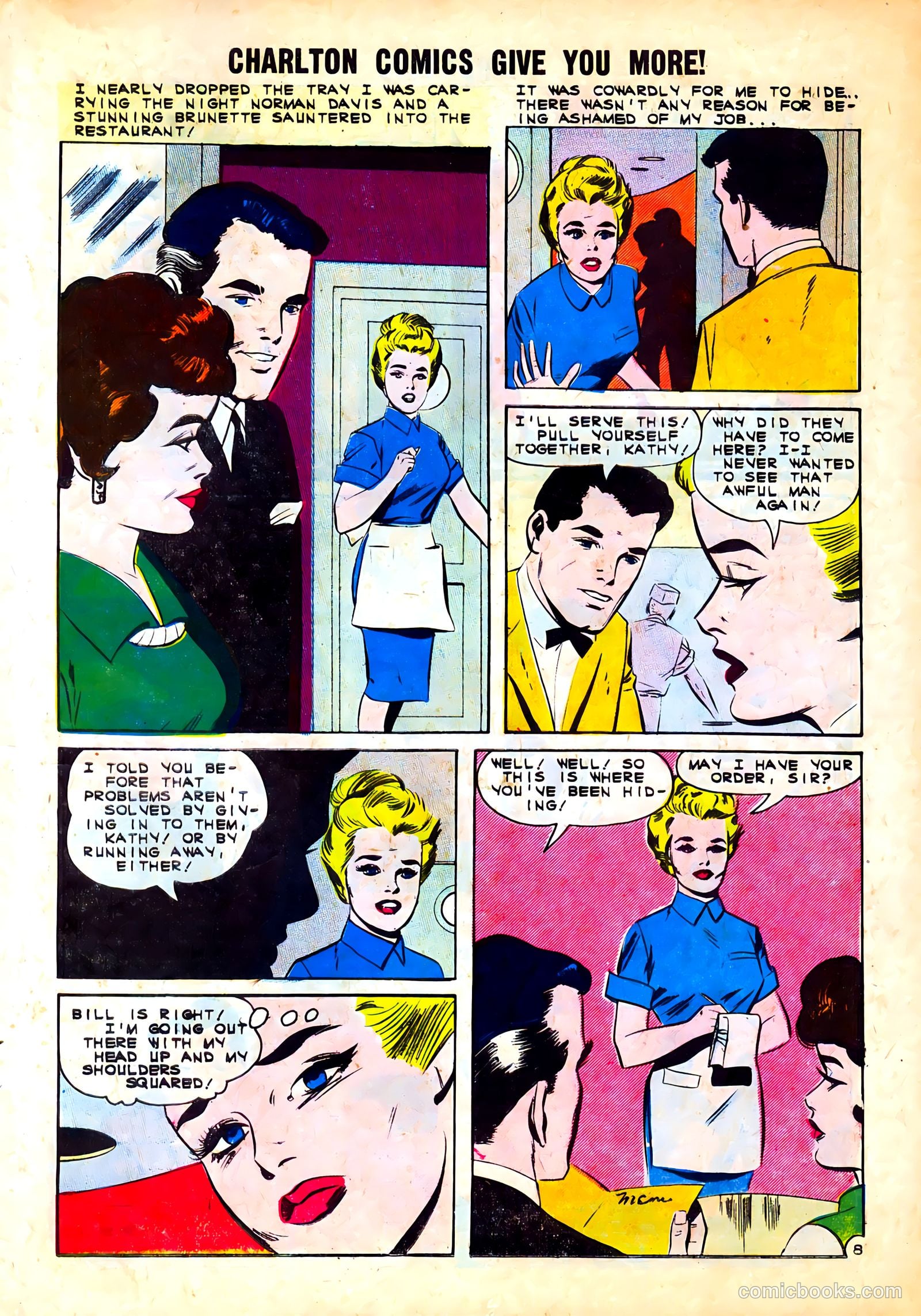 First Kiss #24 (1962) — page 23 of 36