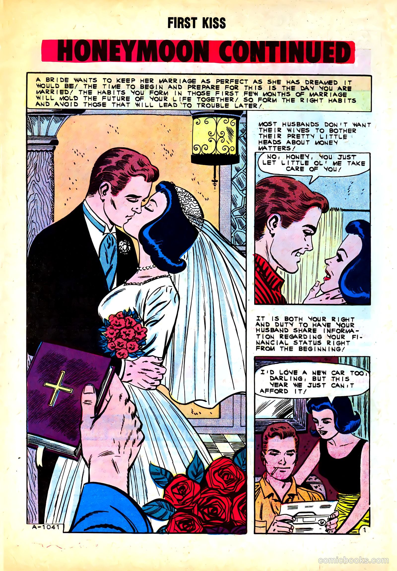 First Kiss #24 (1962) — page 32 of 36