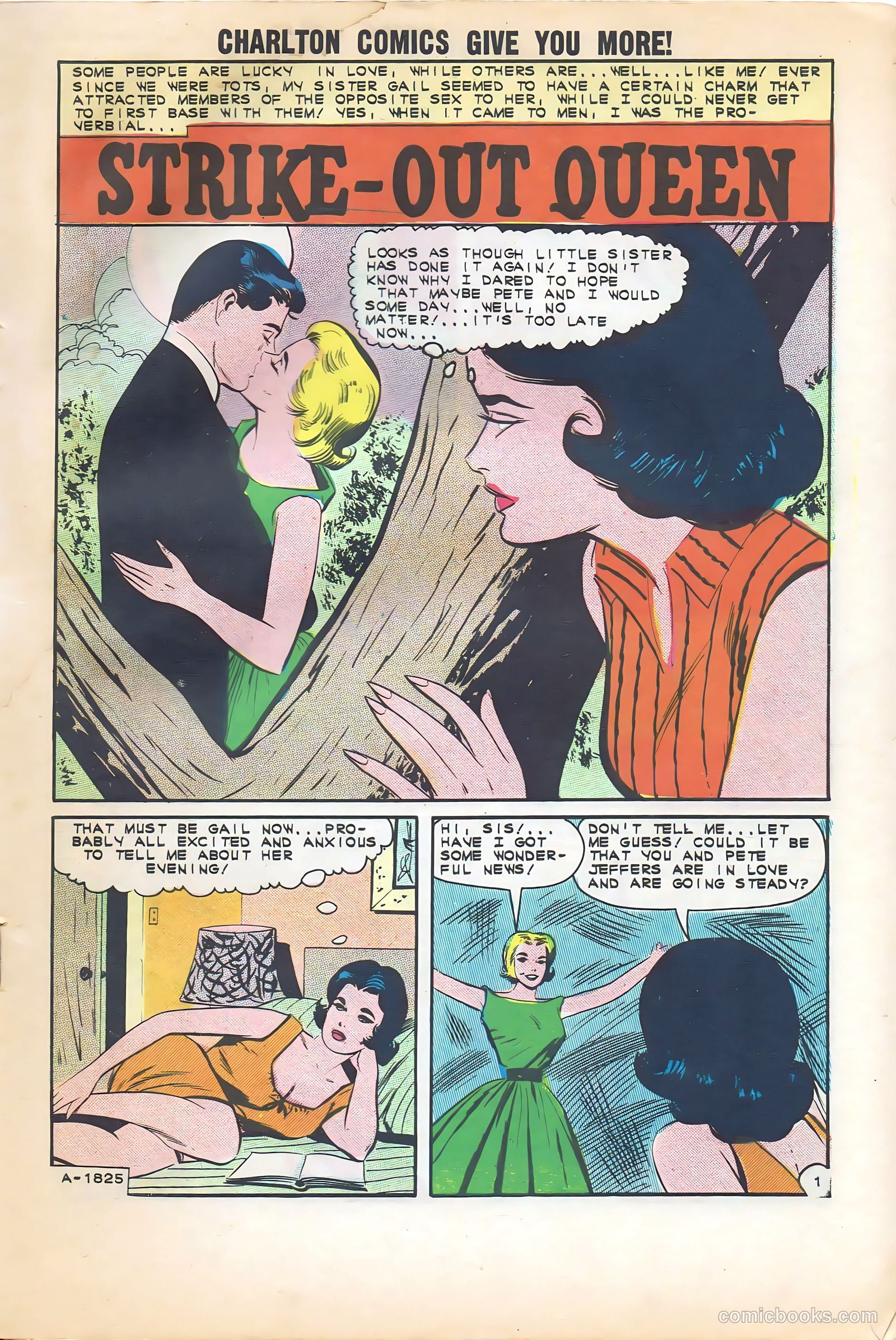 First Kiss #28 (1962) — page 3 of 36