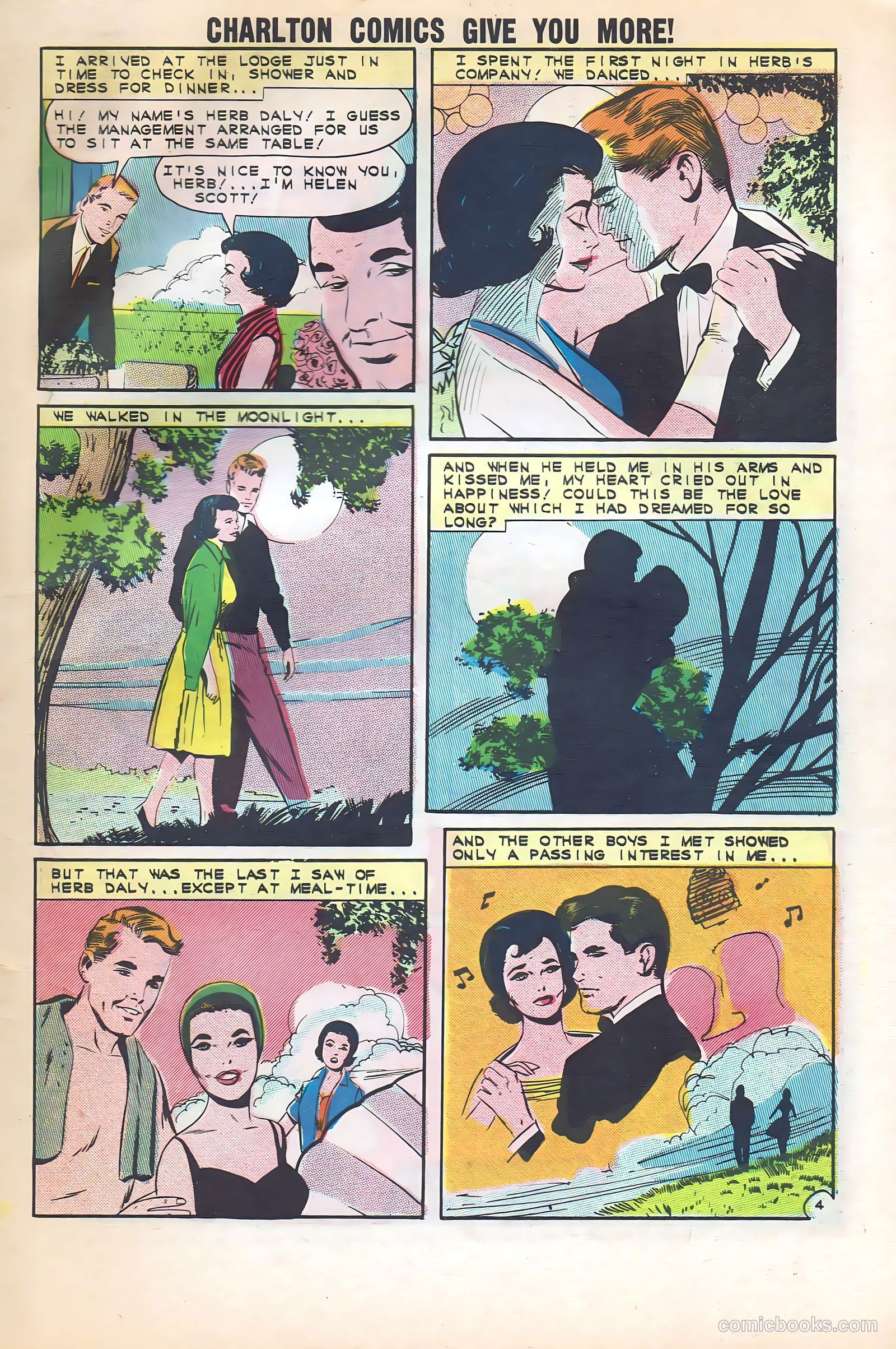 First Kiss #28 (1962) — page 7 of 36