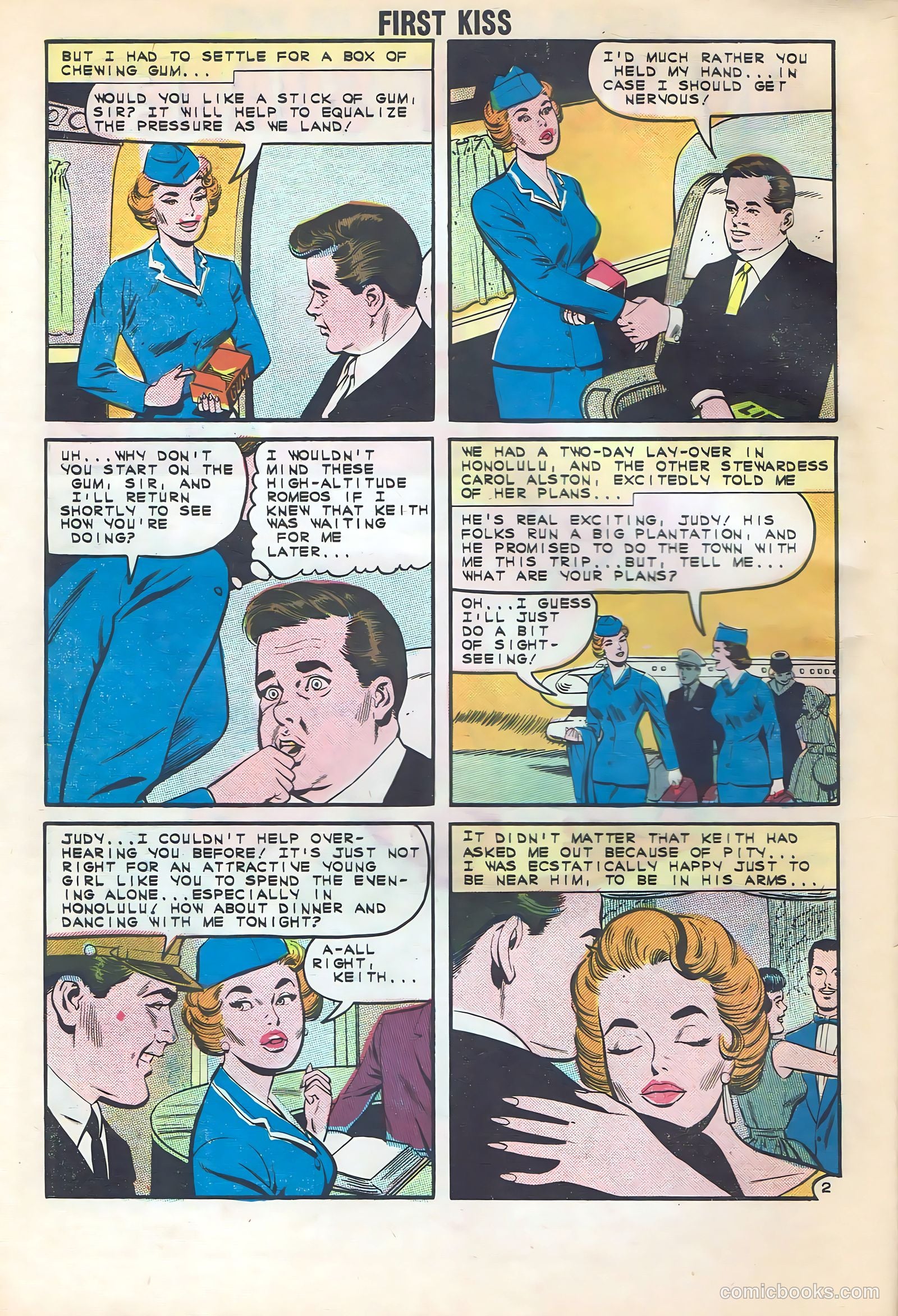 First Kiss #28 (1962) — page 10 of 36