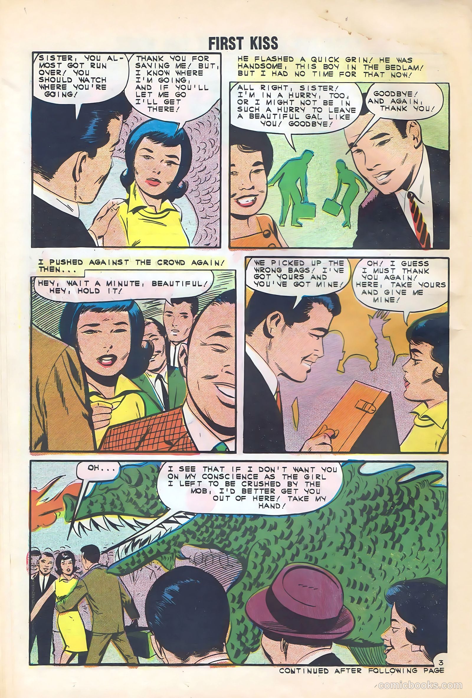 First Kiss #28 (1962) — page 14 of 36