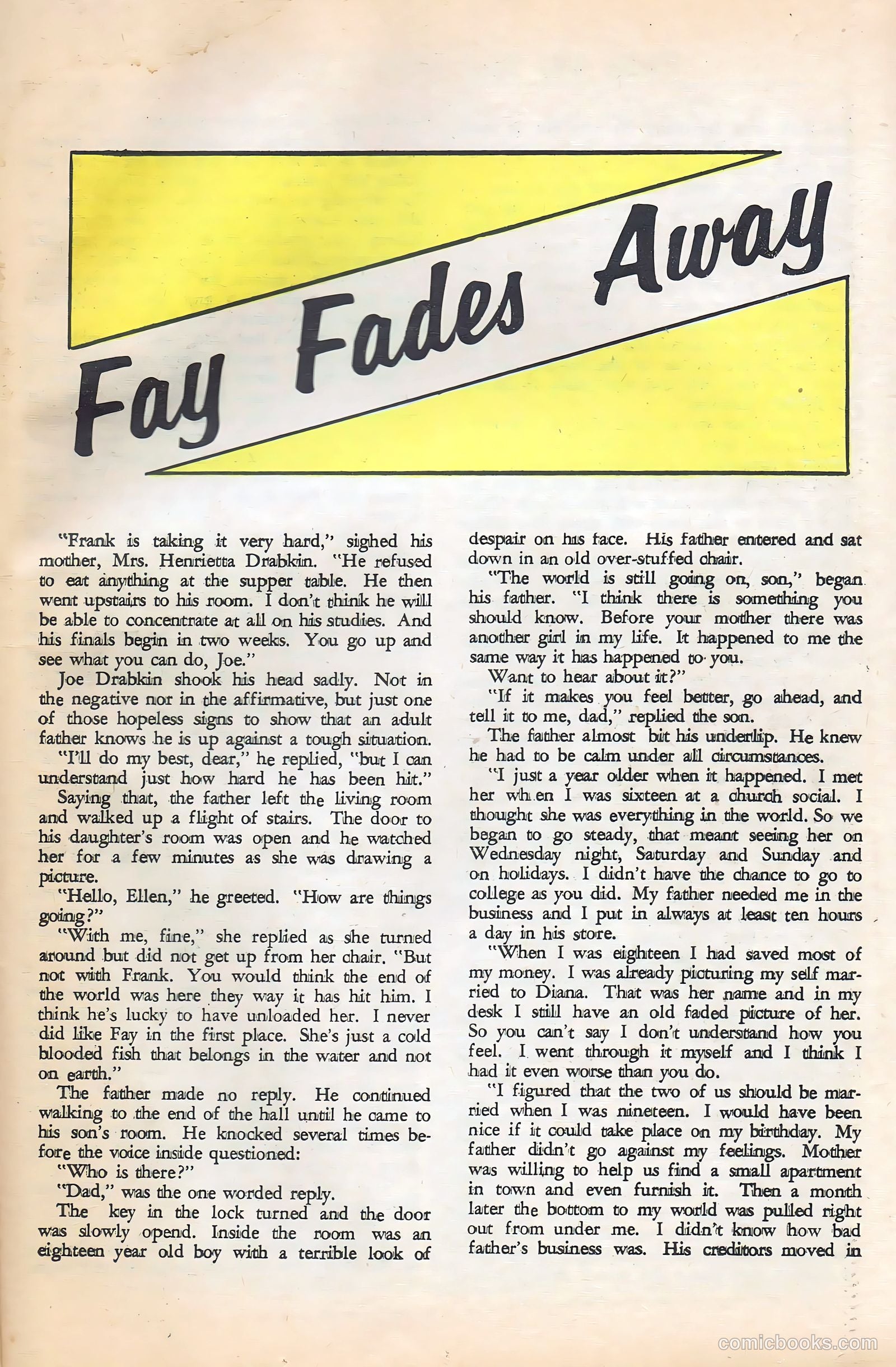 First Kiss #28 (1962) — page 19 of 36
