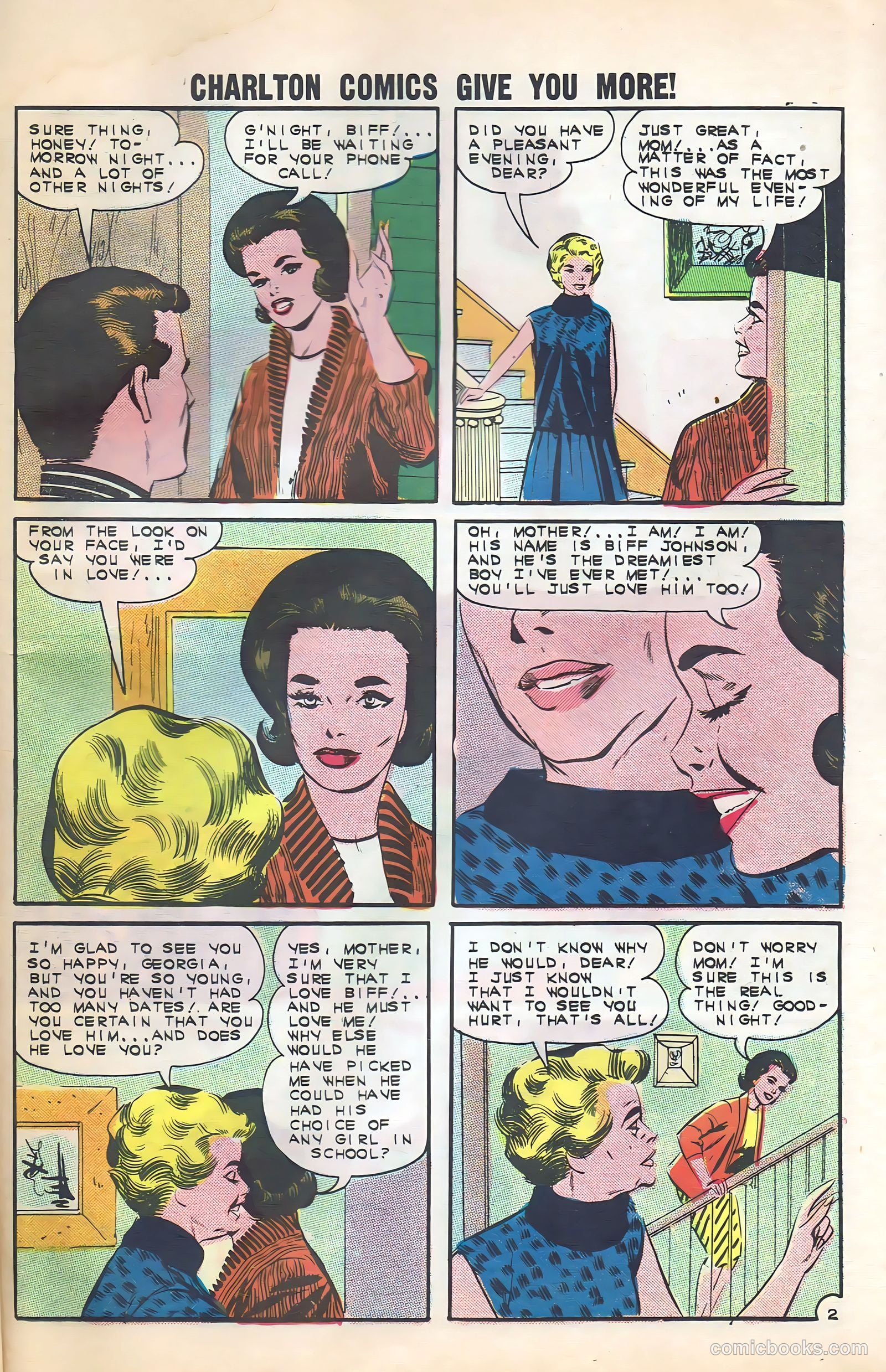 First Kiss #28 (1962) — page 23 of 36