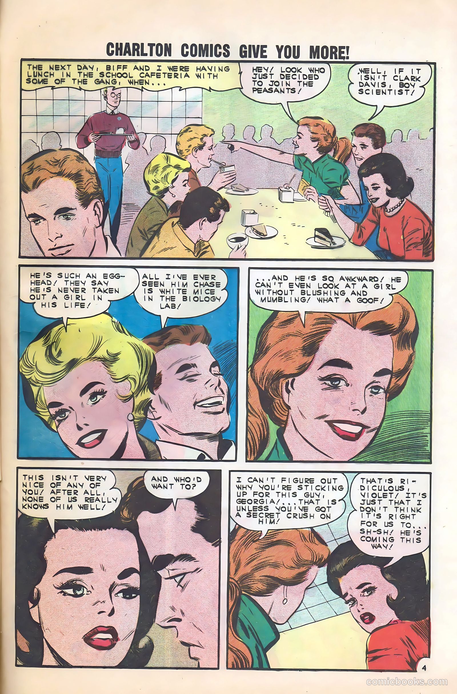 First Kiss #28 (1962) — page 25 of 36
