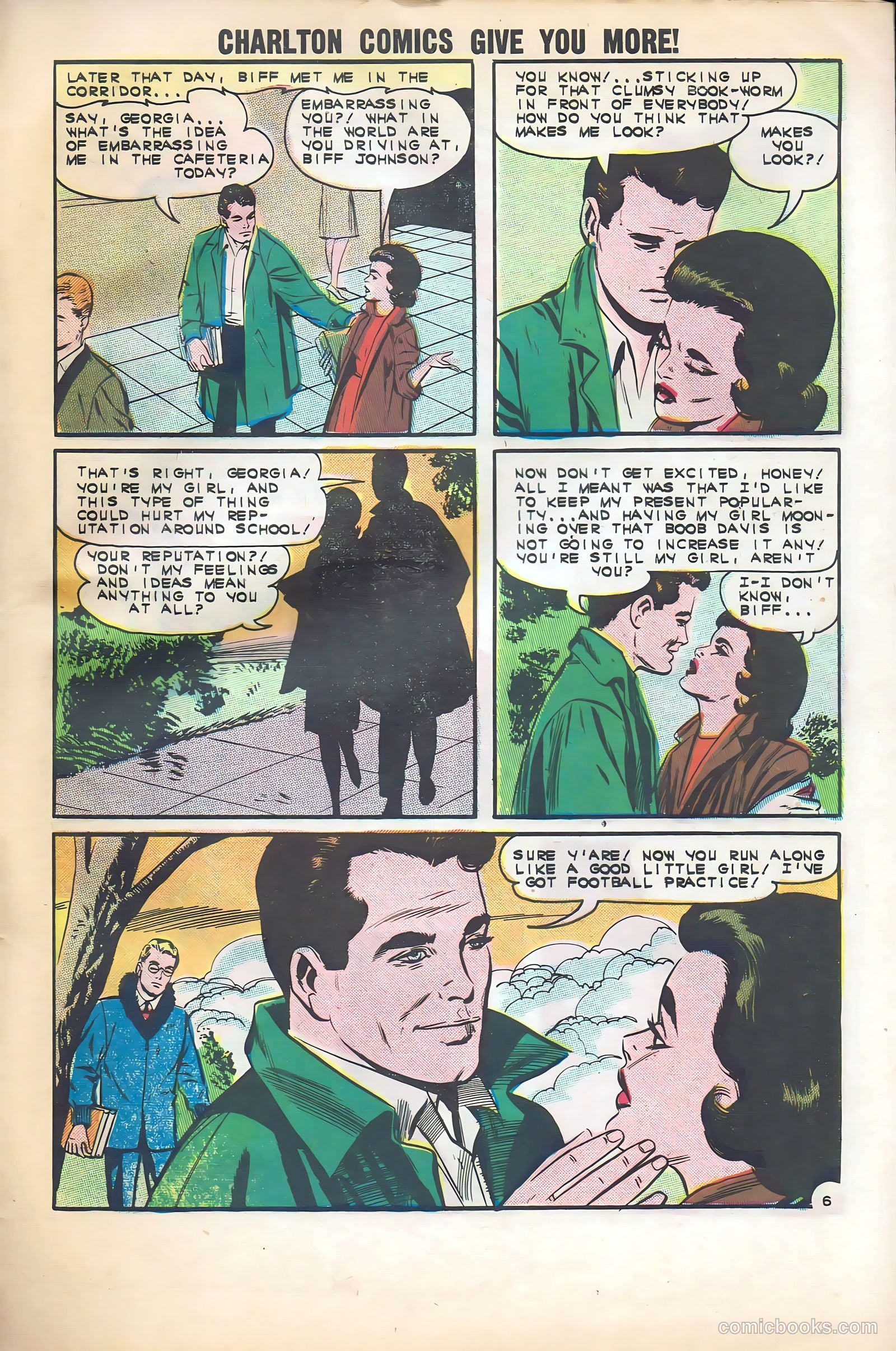 First Kiss #28 (1962) — page 27 of 36