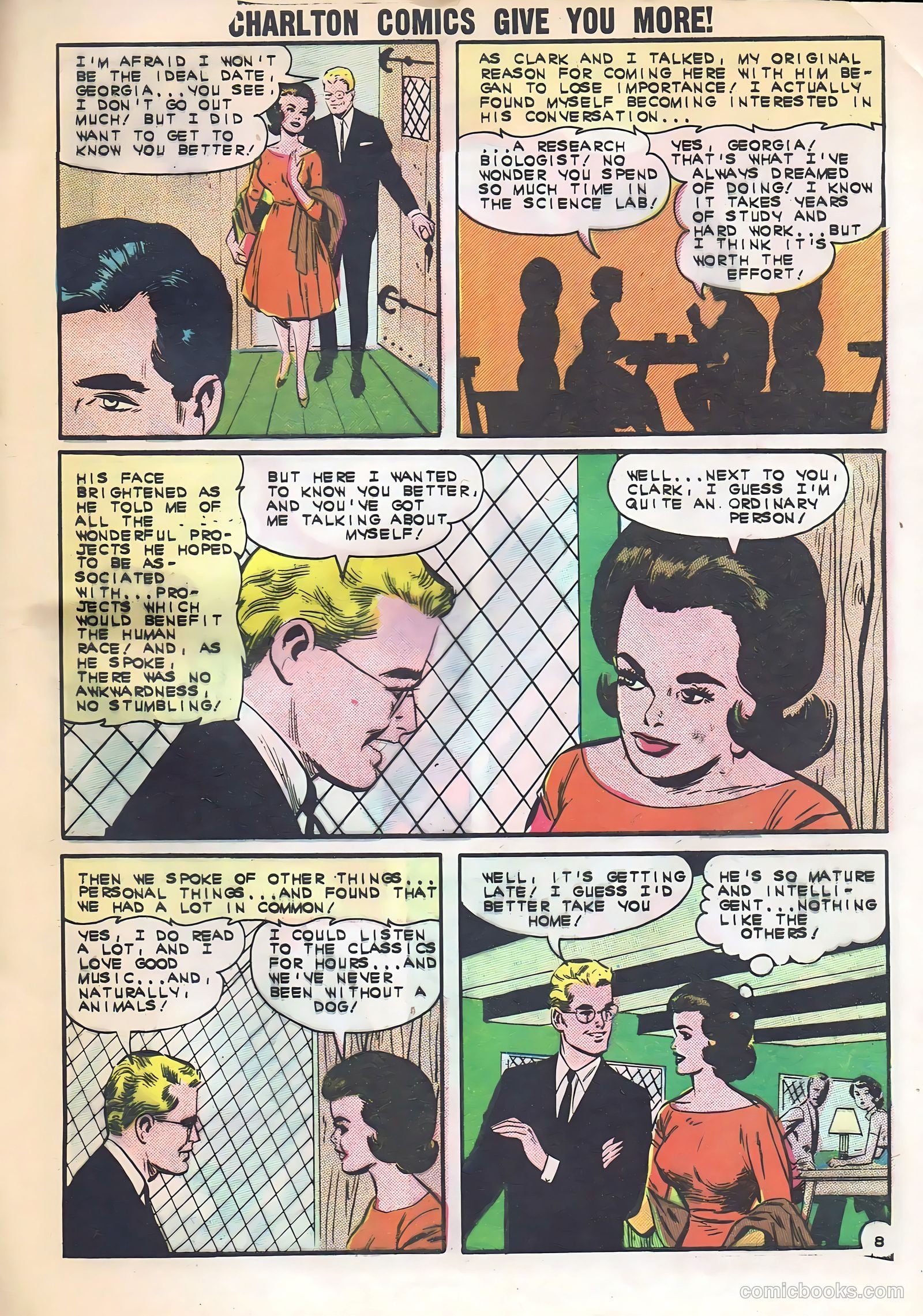 First Kiss #28 (1962) — page 29 of 36