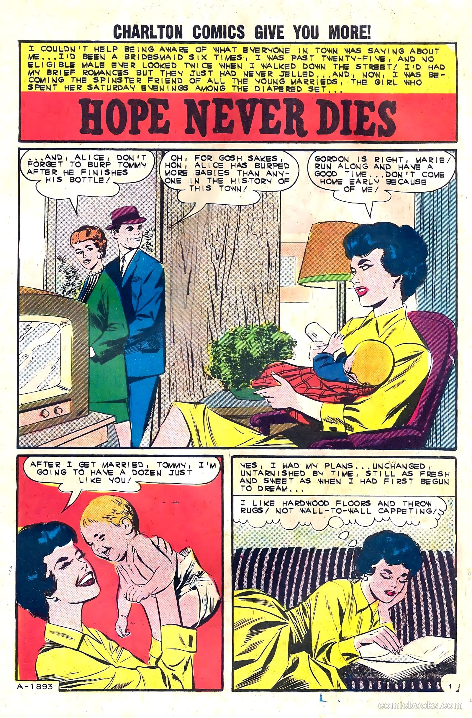First Kiss #29 (1962) — page 3 of 36