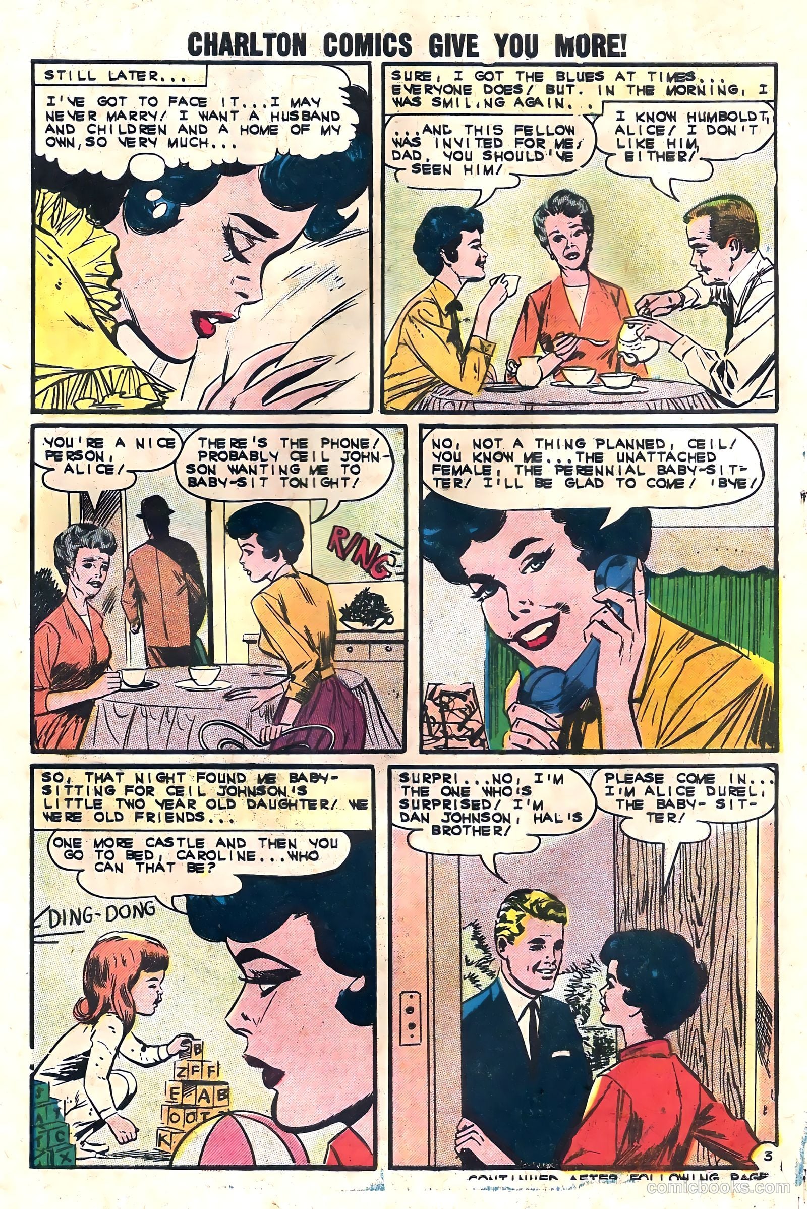 First Kiss #29 (1962) — page 5 of 36