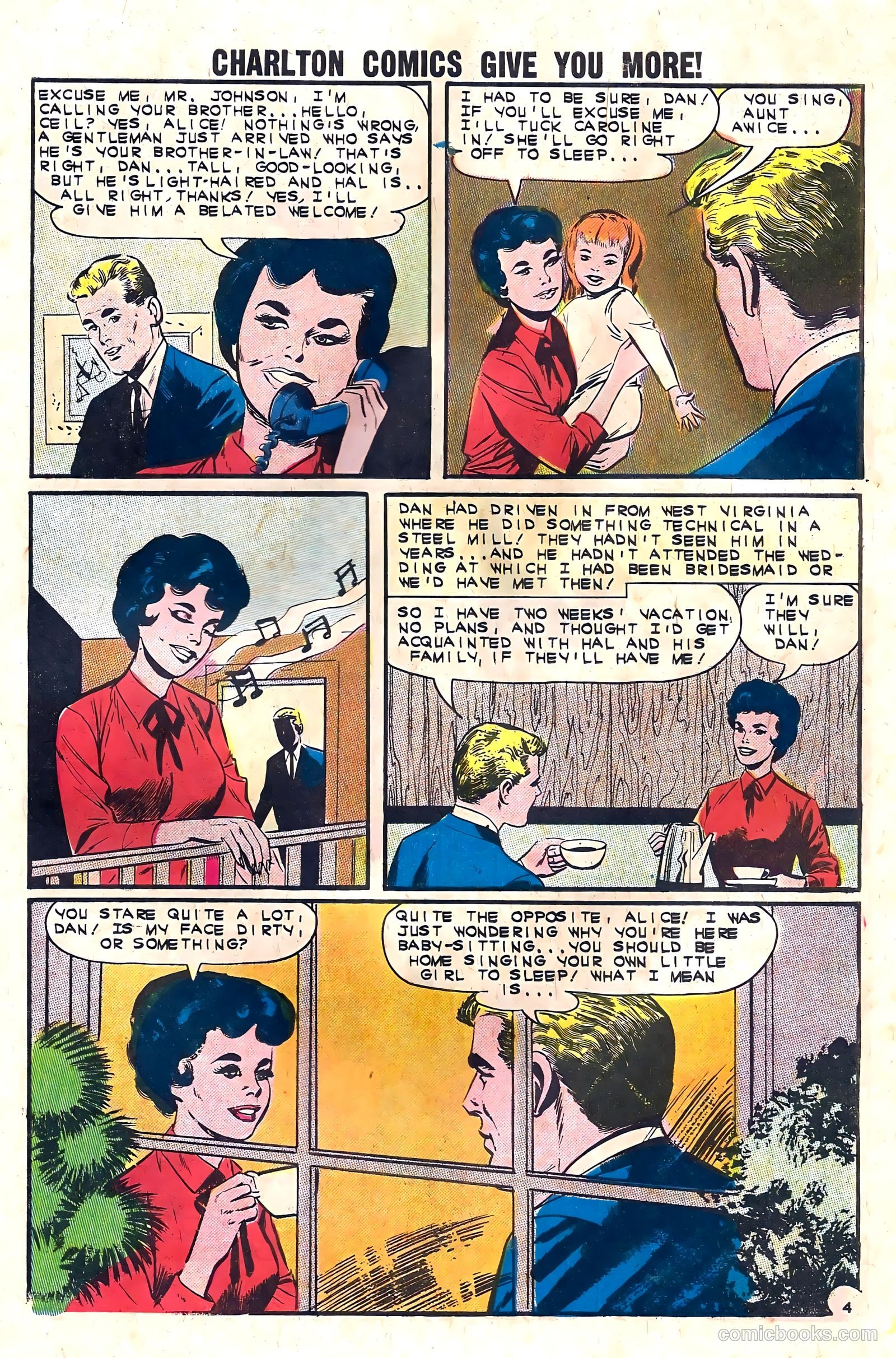First Kiss #29 (1962) — page 7 of 36
