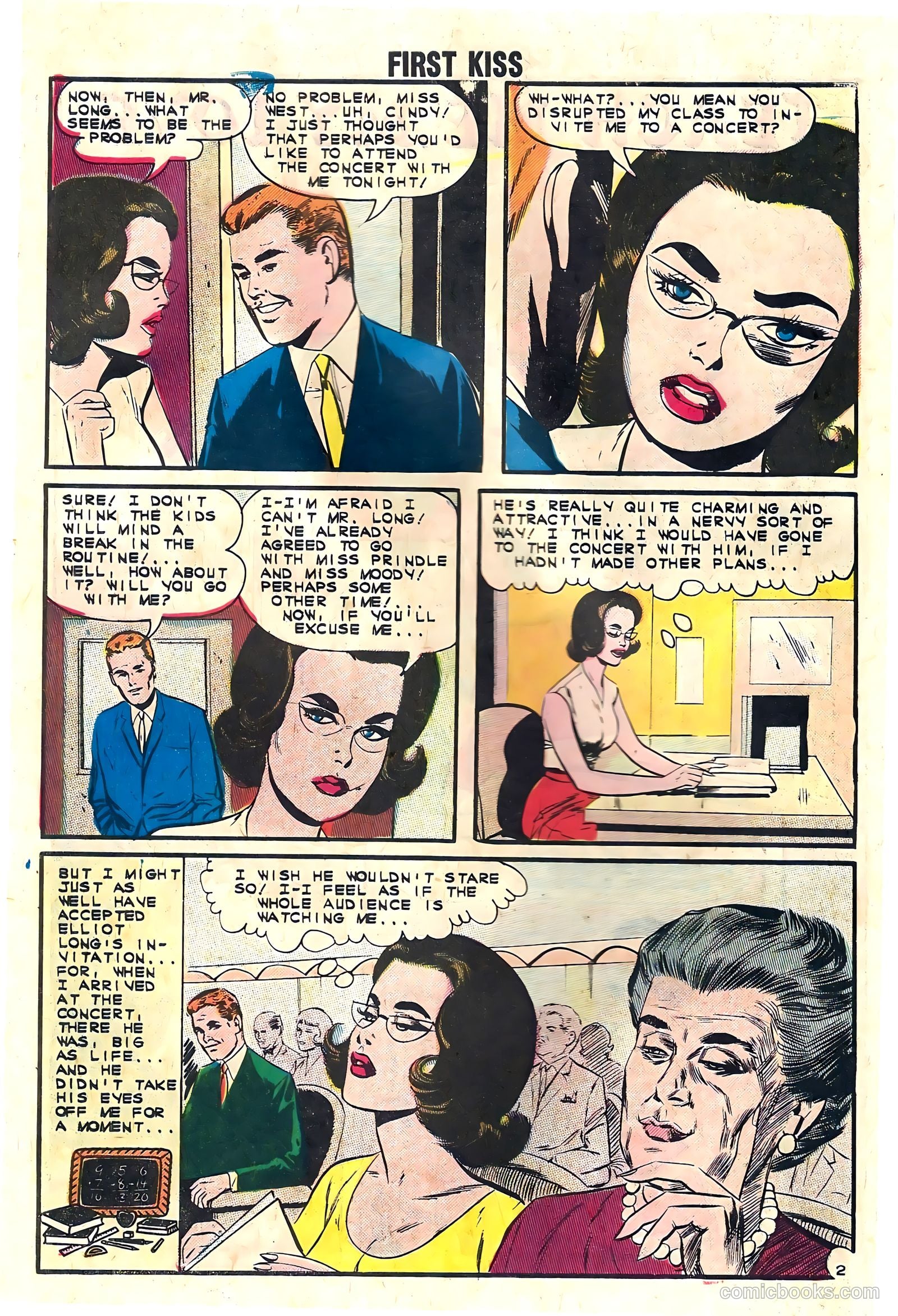 First Kiss #29 (1962) — page 10 of 36