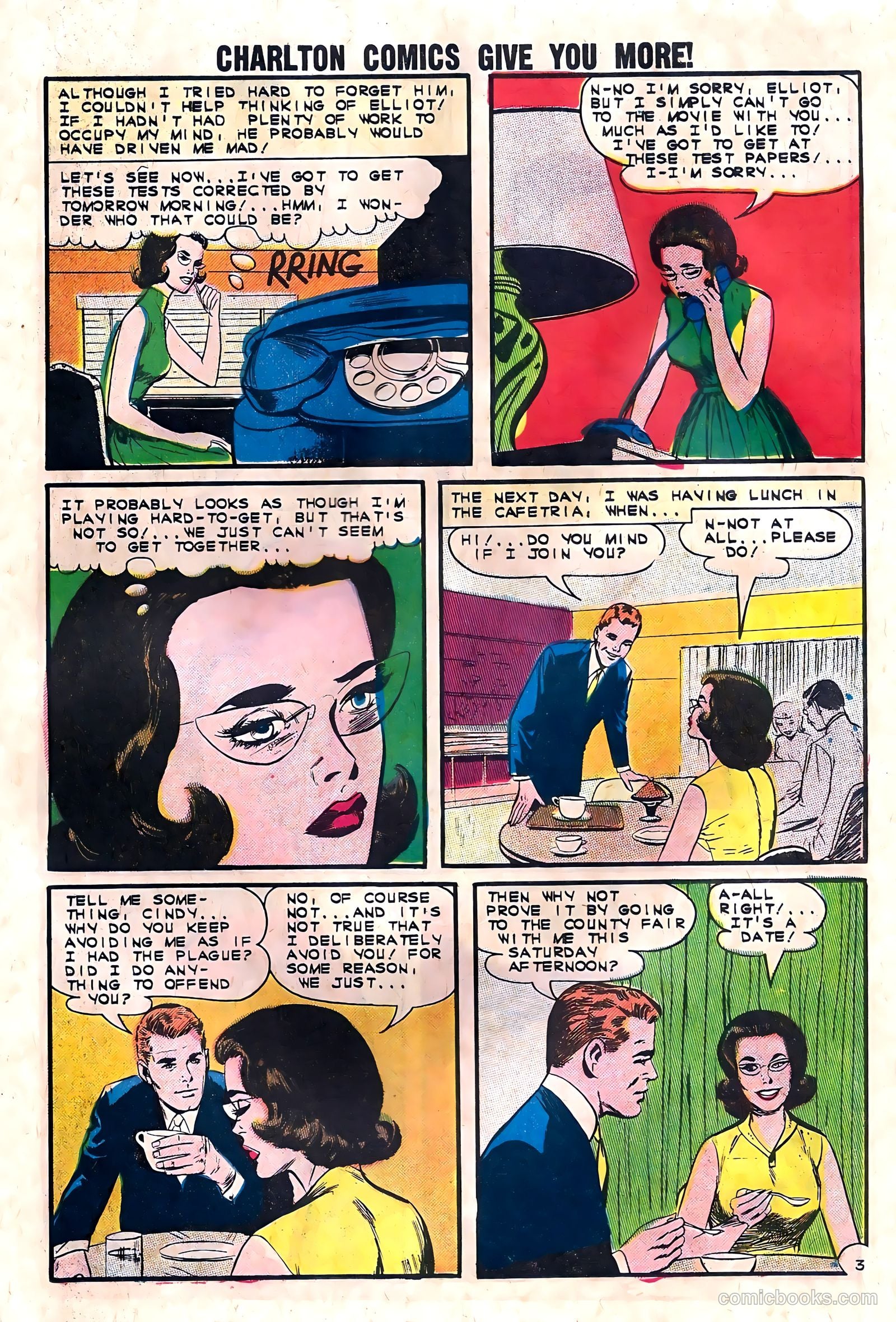 First Kiss #29 (1962) — page 11 of 36