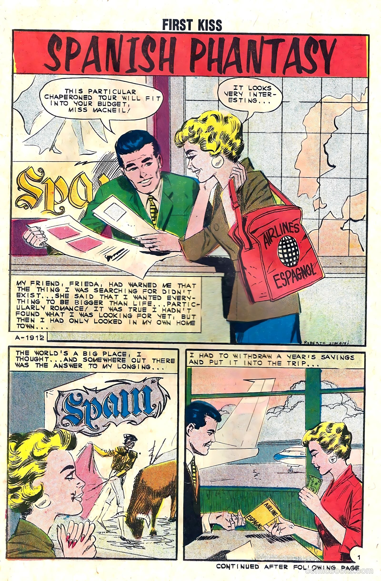 First Kiss #29 (1962) — page 14 of 36
