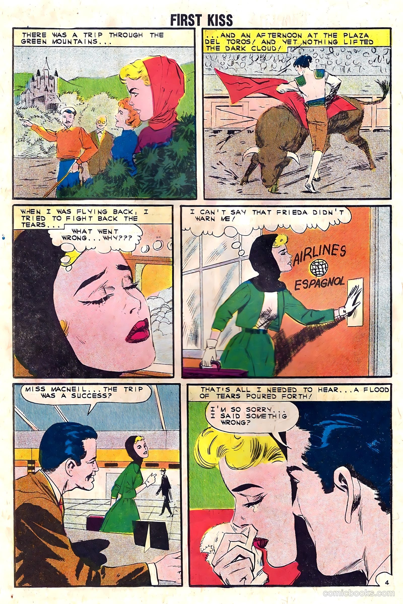 First Kiss #29 (1962) — page 18 of 36