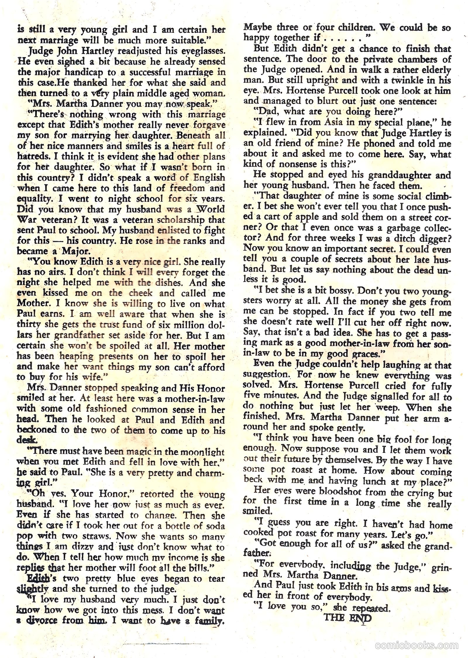 First Kiss #29 (1962) — page 21 of 36