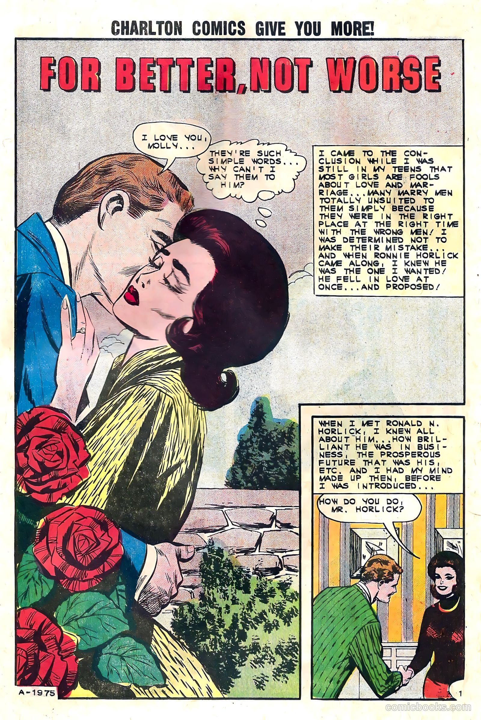 First Kiss #29 (1962) — page 23 of 36