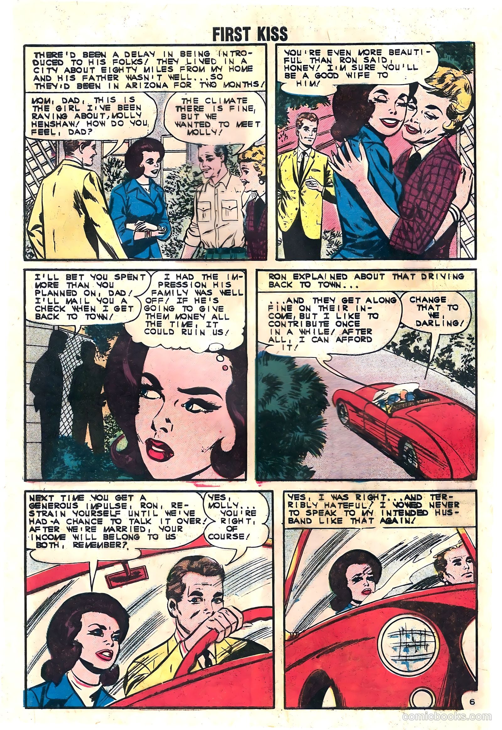 First Kiss #29 (1962) — page 28 of 36