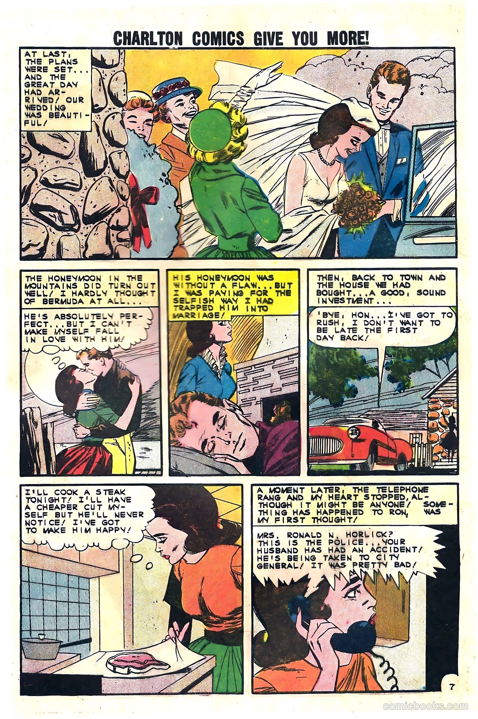 First Kiss #29 (1962) — page 29 of 36
