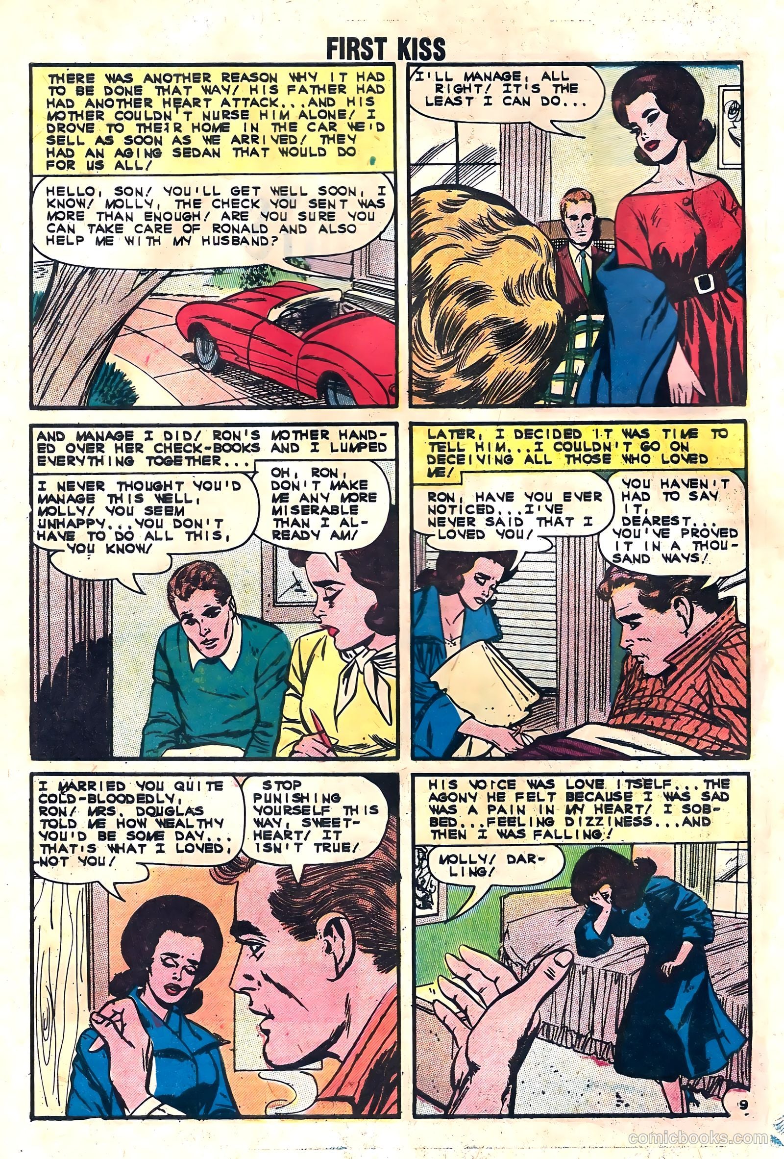 First Kiss #29 (1962) — page 32 of 36